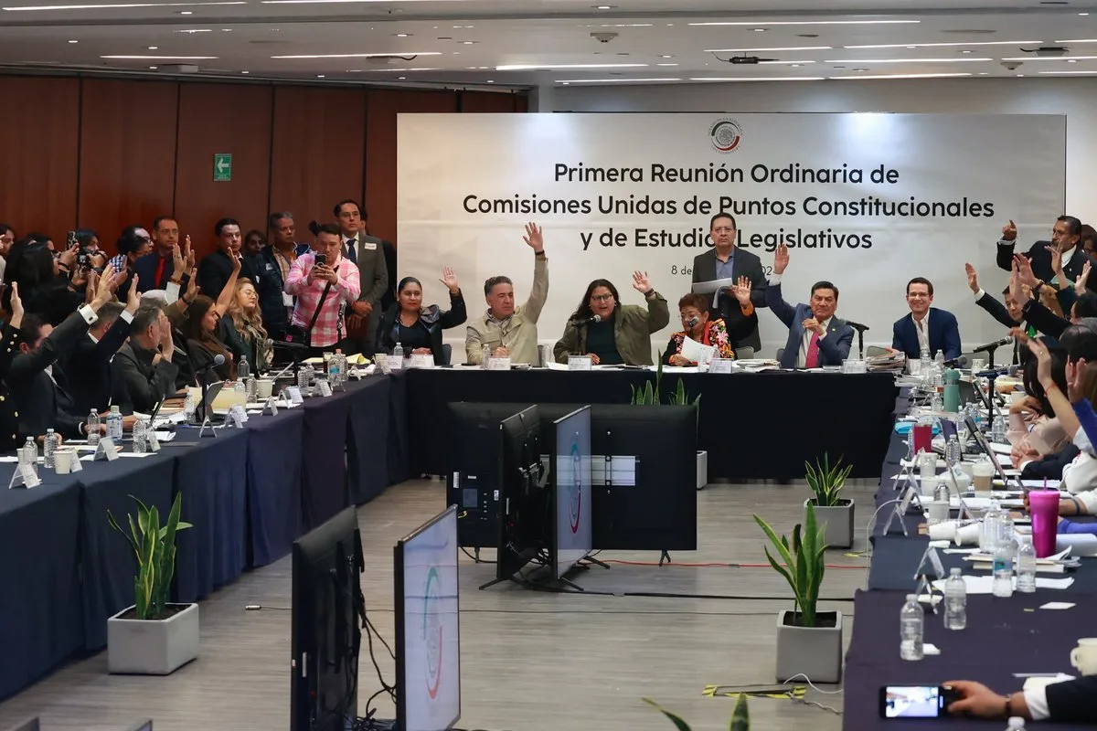 Senado aprueba en comisiones la Reforma al Poder Judicial, miércoles llega al pleno