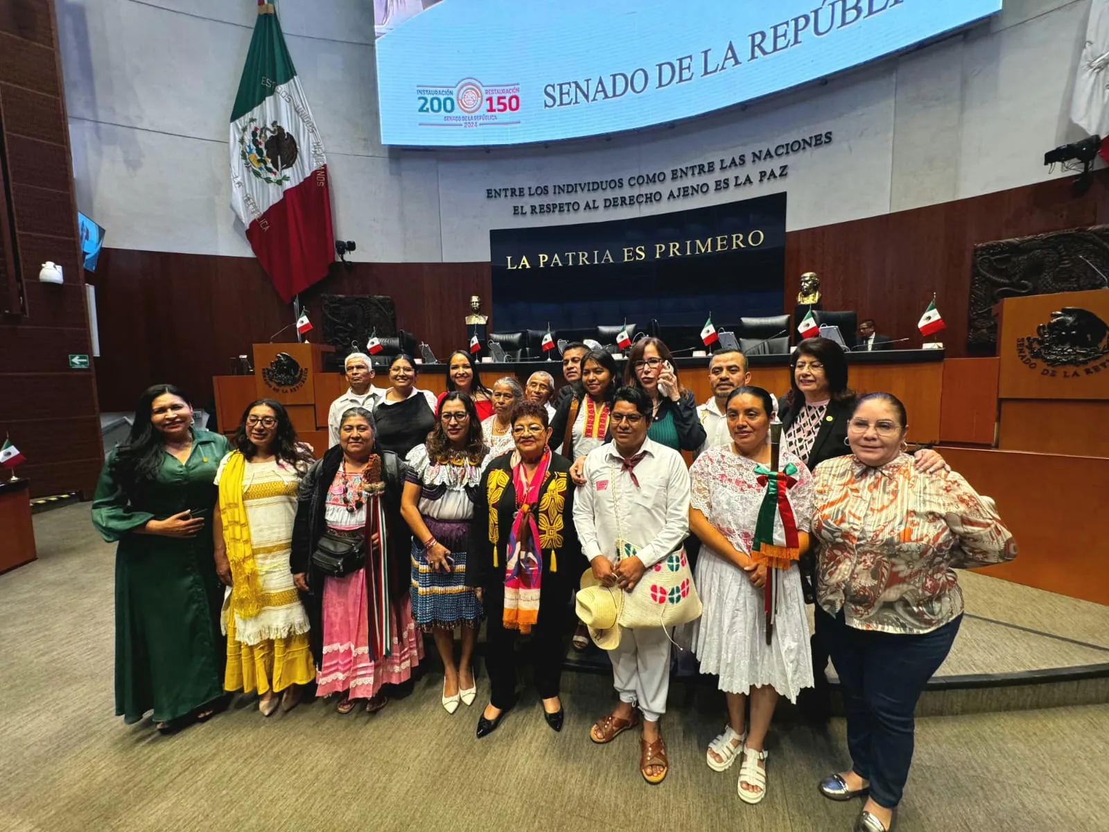 Liz Sánchez a favor de la reforma que consagra derechos indígenas y afromexicanos