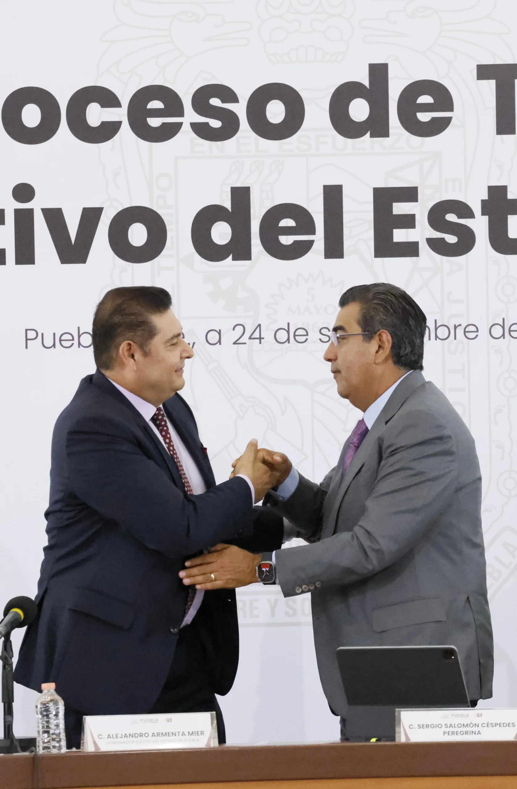 El proceso de transición en Puebla se perfila como un ejemplo de institucionalidad y colaboración