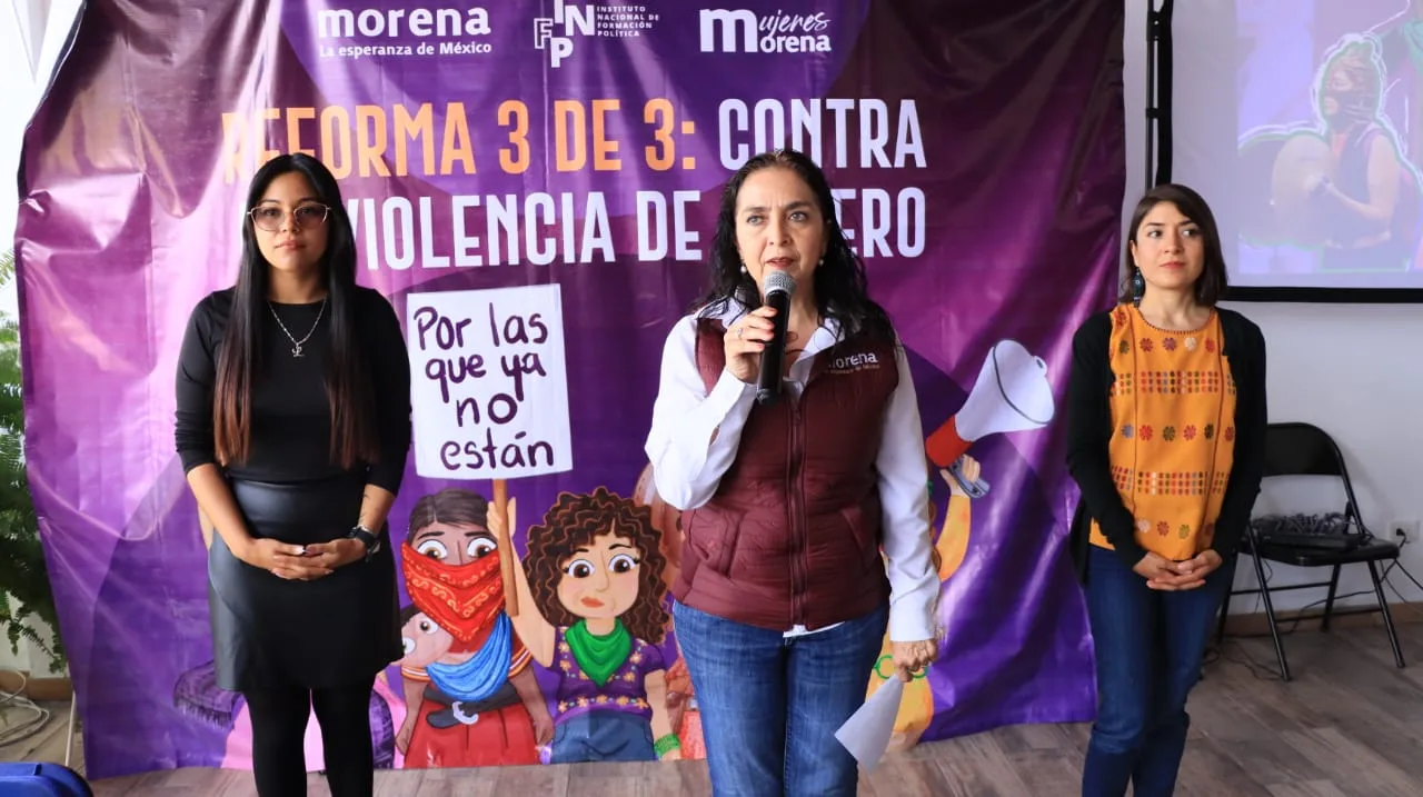 La capacitación de las mujeres es prioridad para Morena