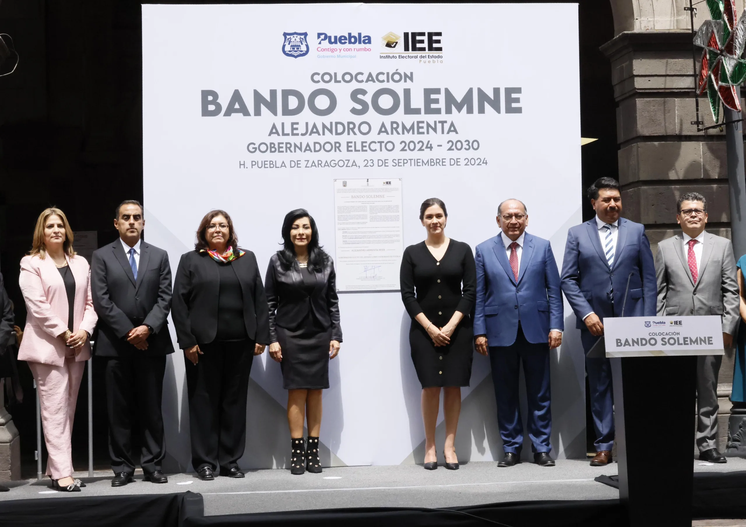 Colocación del Bando Solemne marca el respeto a la voluntad del pueblo