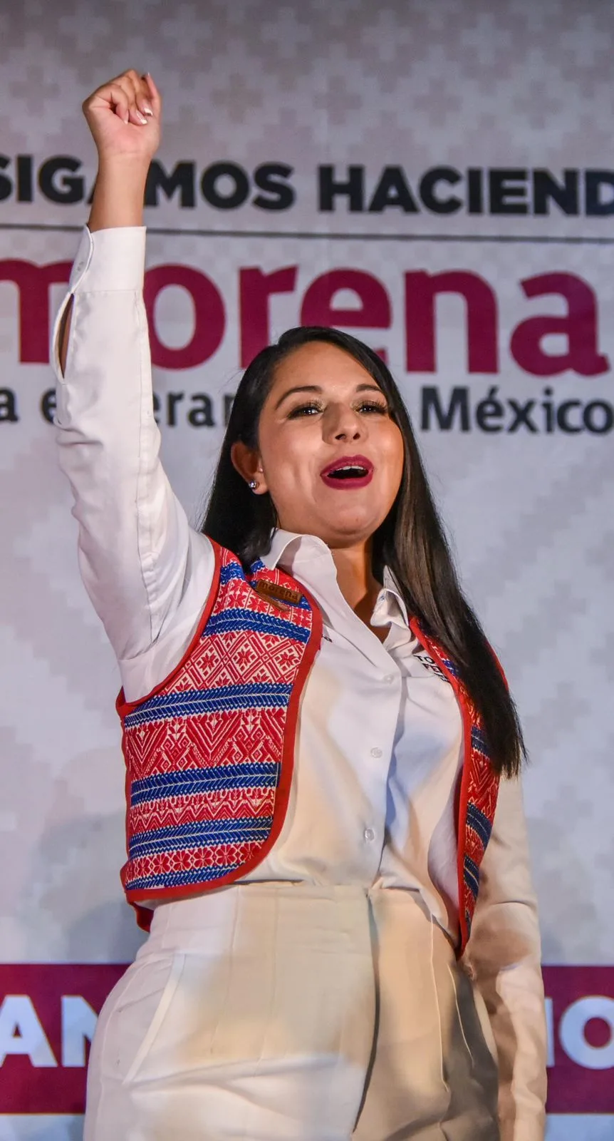 Reafirma Morena respaldo a Tonantzin, trás ratificación de triunfo