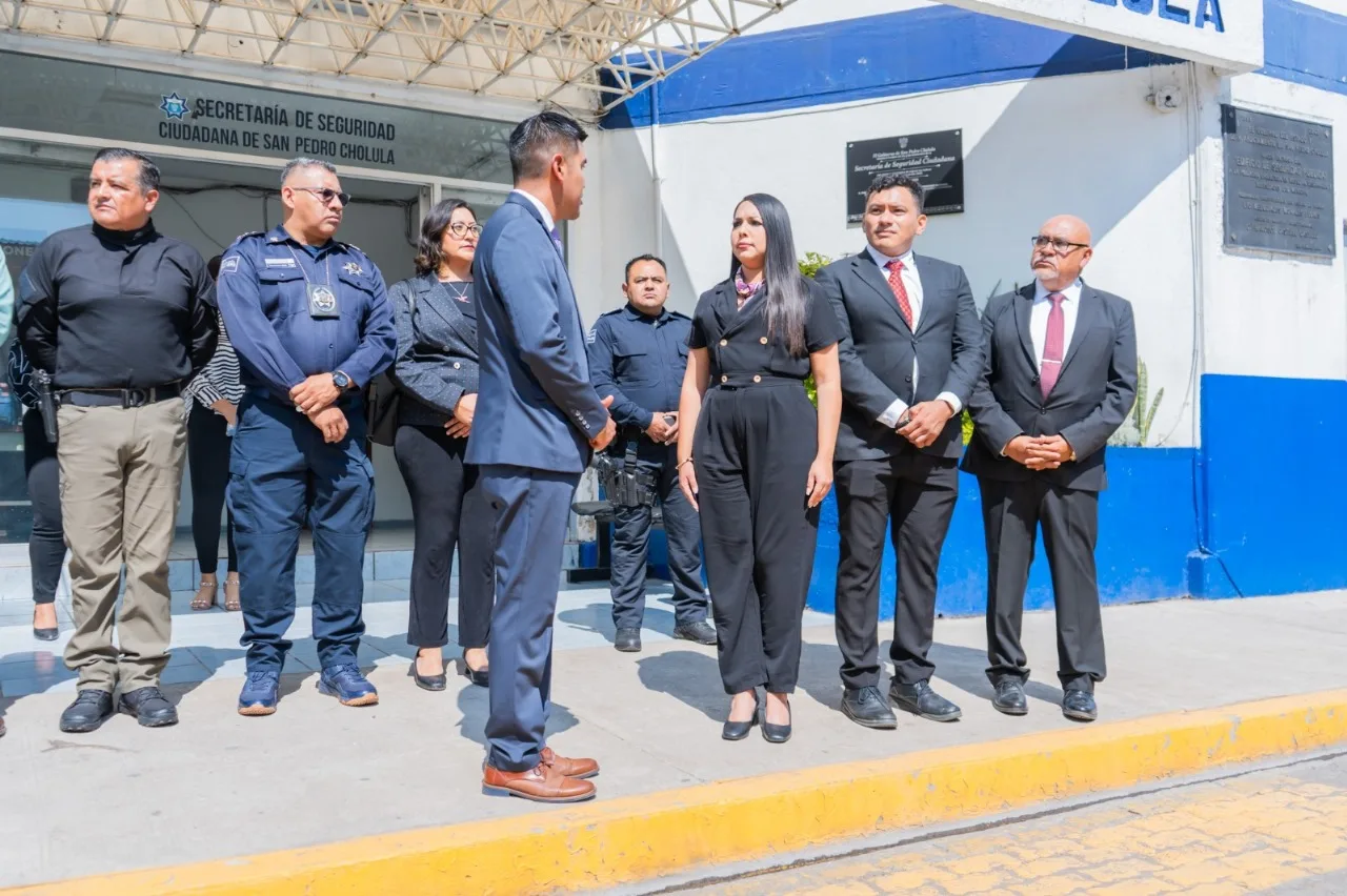 Habrá diálogo constante con policías en San Pedro Cholula
