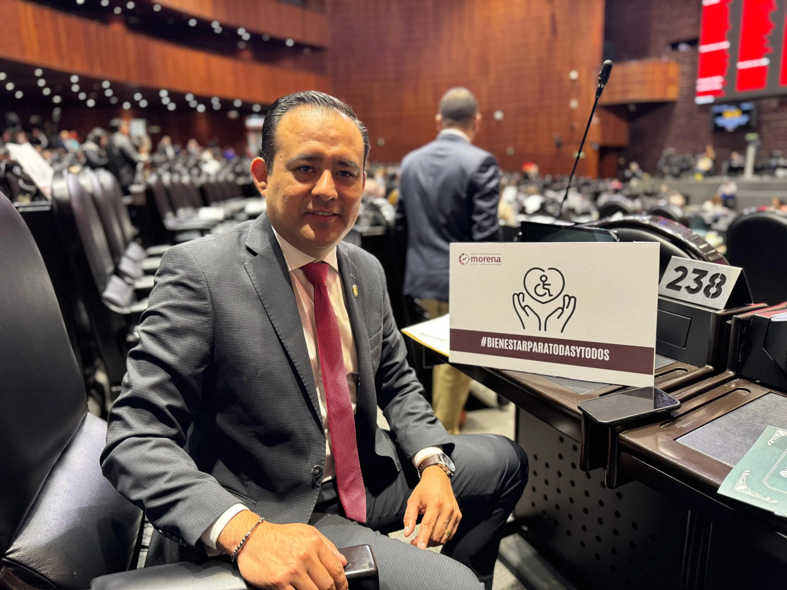 Desde la Cámara de Diputados ratificamos nuestro total apoyo al bienestar social: Eduardo Castillo