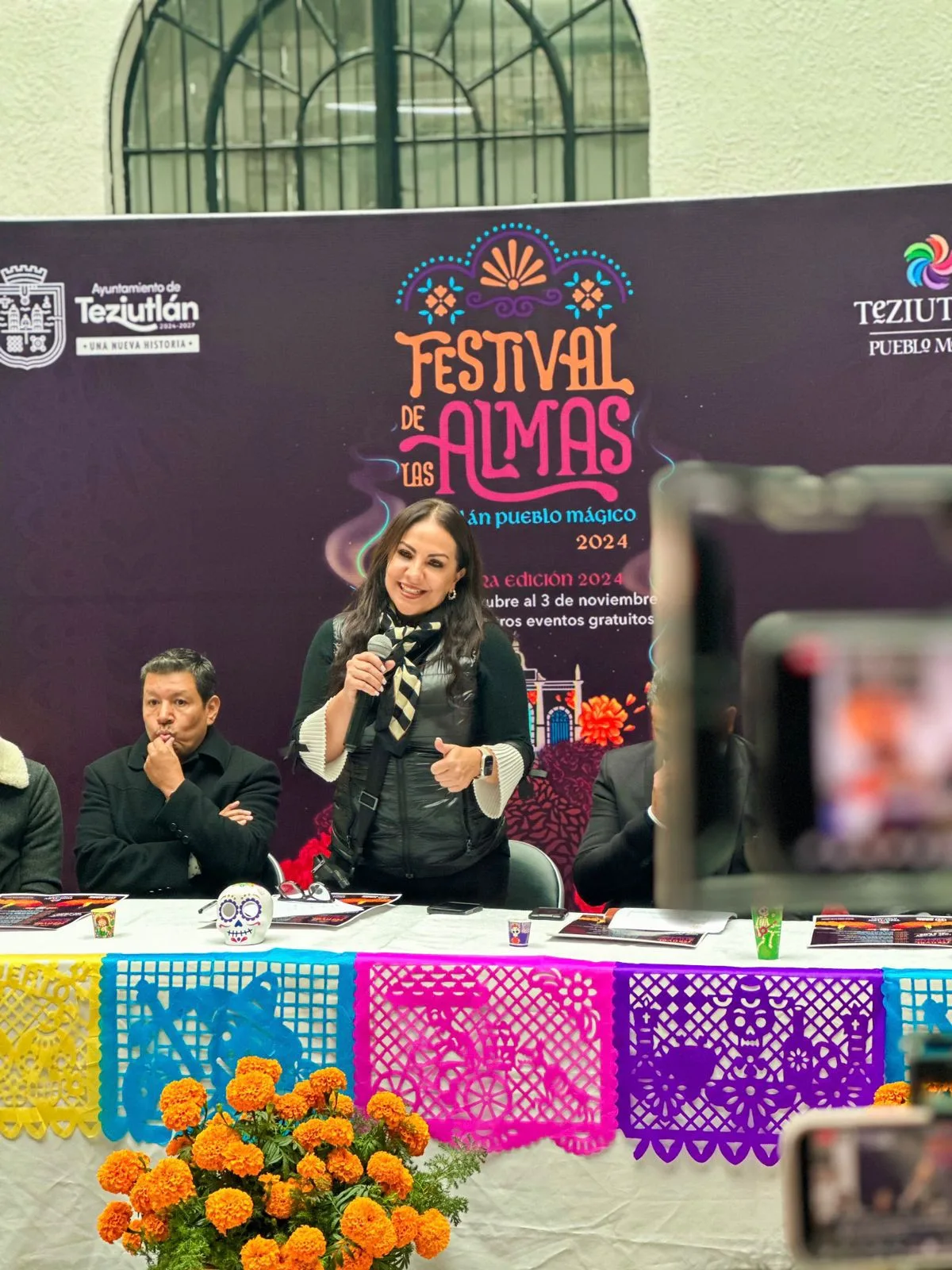 Anuncian festival de Día de Muertos en Teziutlán