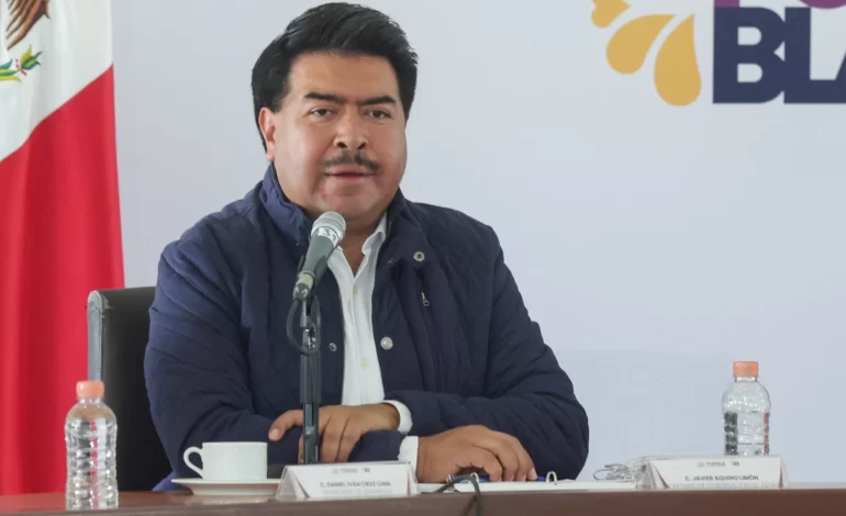 Javier Aquino ha entregado a Armenta información sobre puntos rojos detectados en Puebla