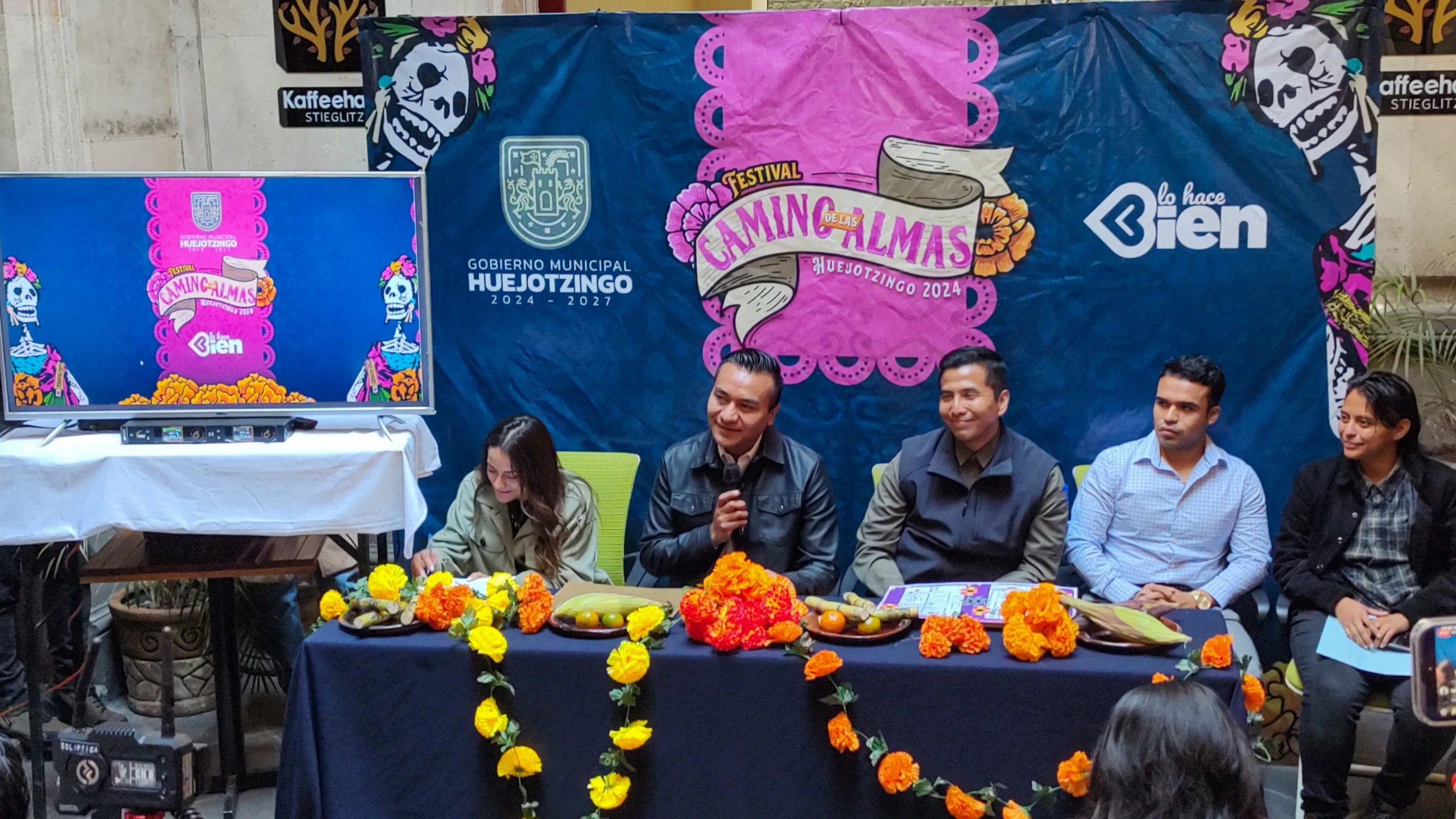 Roberto Solís presenta el Festival «Camino de las Almas 2024» en Huejotzingo