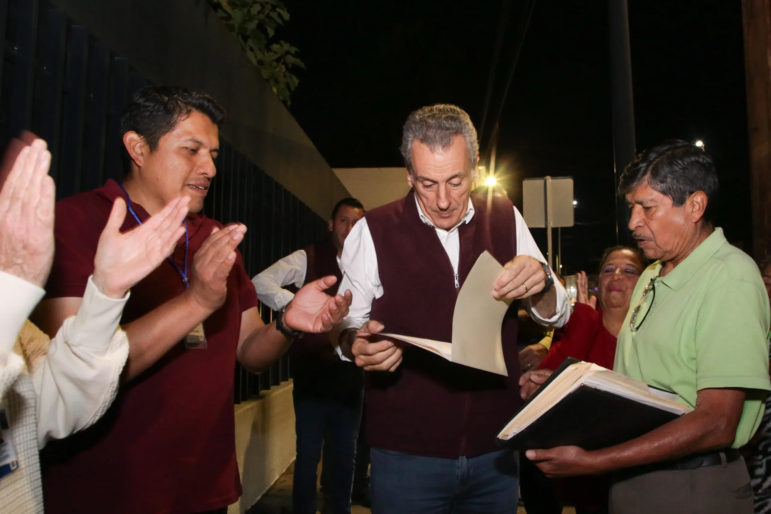 Construirá Pepe Chedraui red de alcantarillado pluvial en la colonia Santa Cruz Los Ángeles