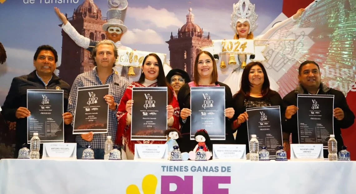 Presenta Gobierno de Cholula el festival “Vaniloquio 2024”