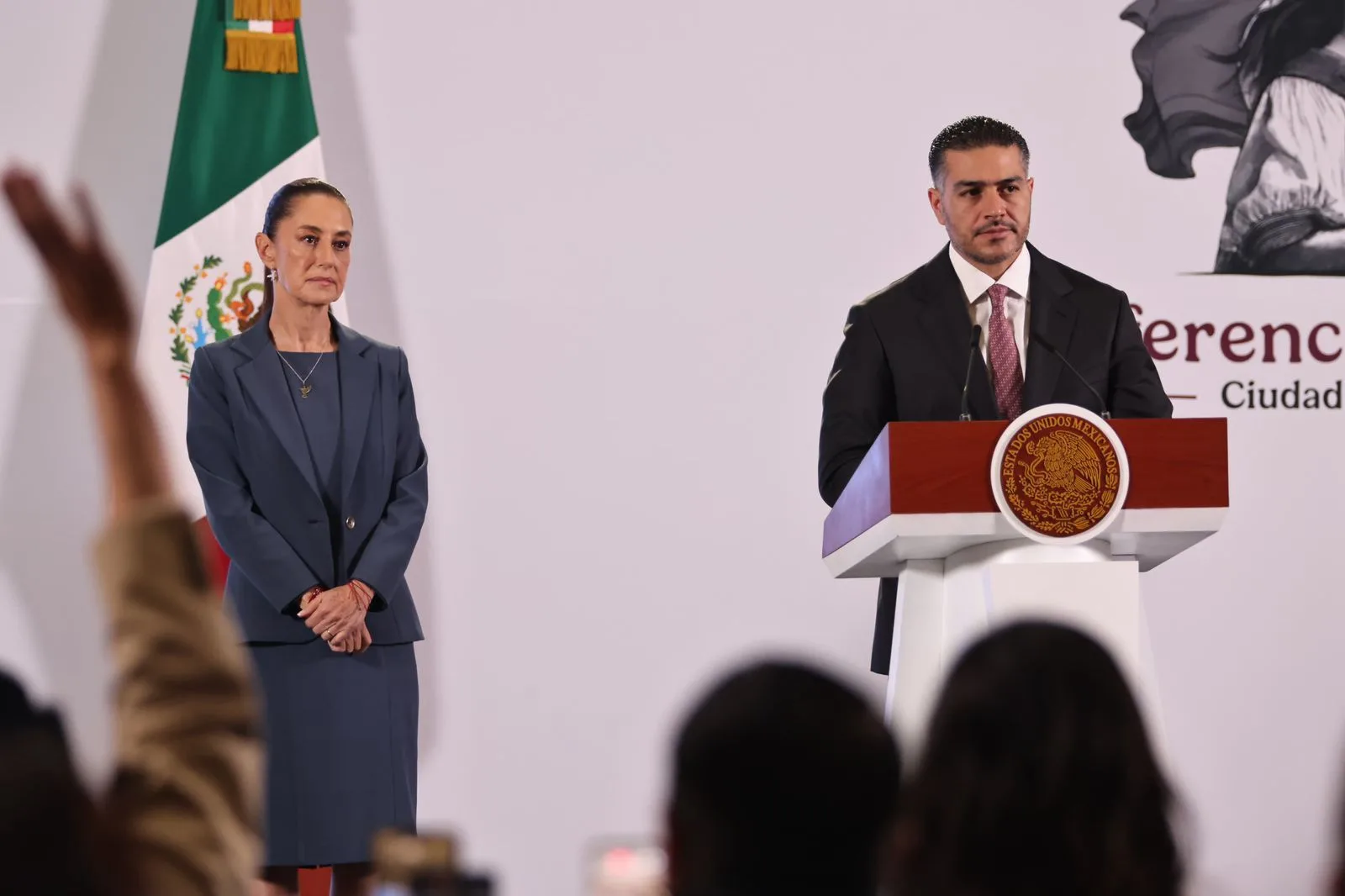 Como parte de la Estrategia Nacional de Seguridad, Sheinbaum presentó la Plataforma de Seguimiento de Índices Delictivos