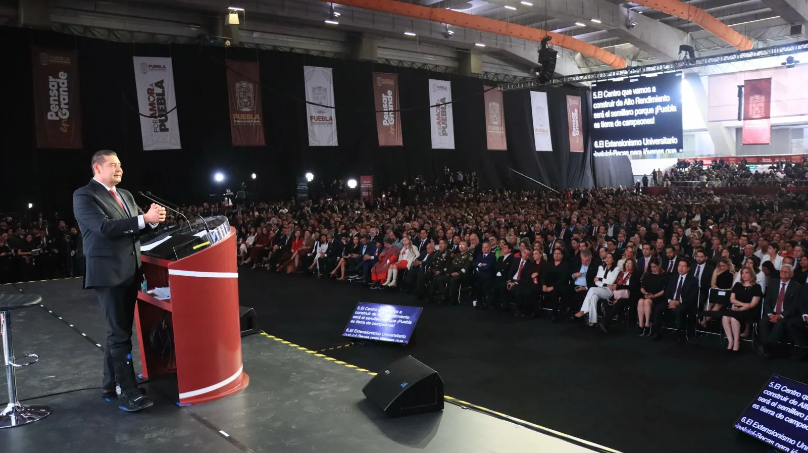Gobernador Alejandro Armenta presenta visión de gobierno: Obras, Salud y Desarrollo
