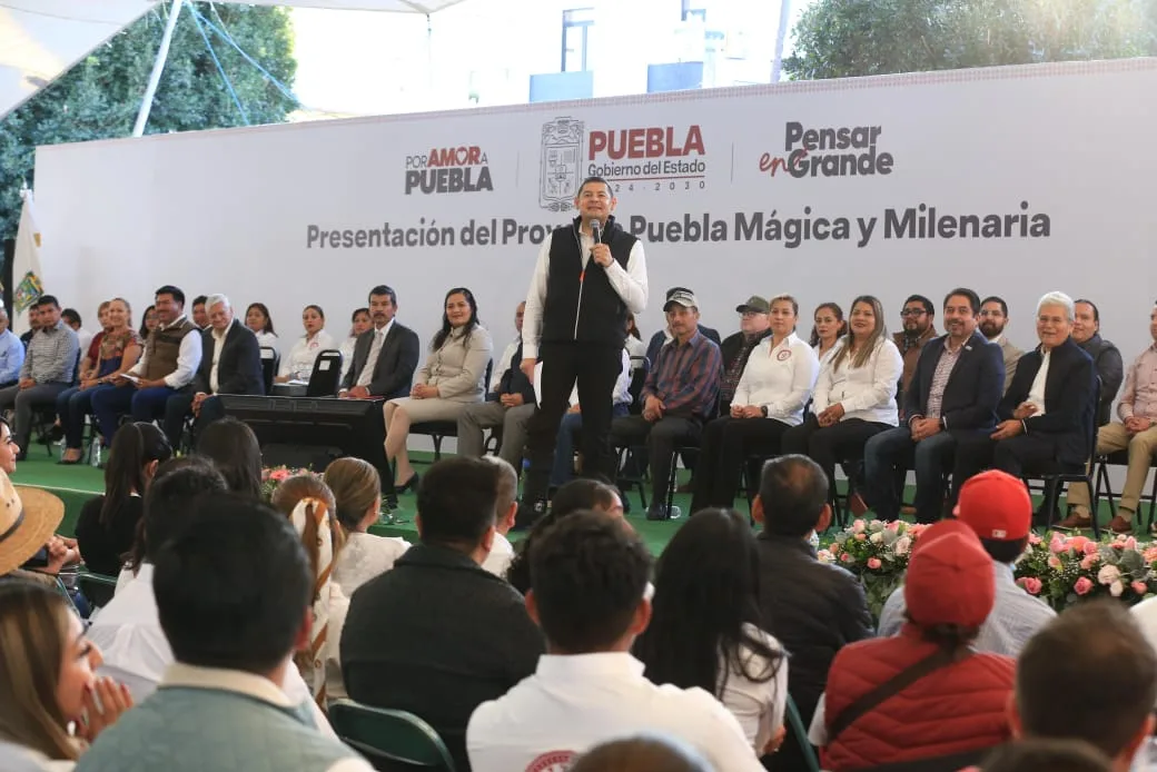 Desde Acatzingo, Alejandro Armenta presenta «Proyecto Puebla mágica y milenaria»