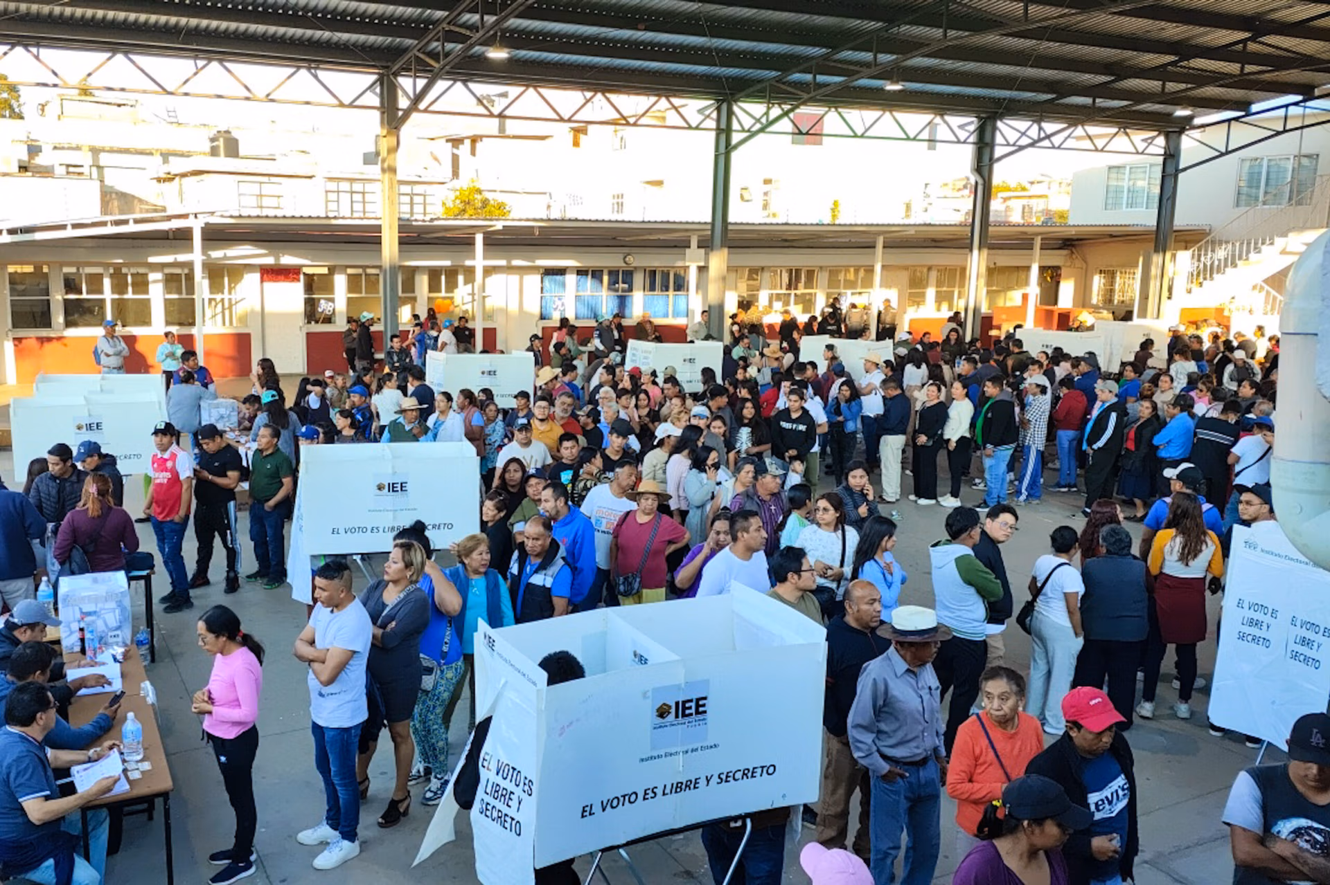 Resumen de los plebiscitos en las juntas auxiliares de Puebla