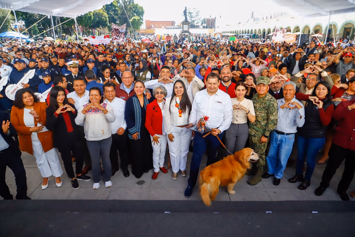 Tonantzin Fernández rinde informe de 100 días: “Por amor a Cholula y Puebla, trabajaremos sin descanso”