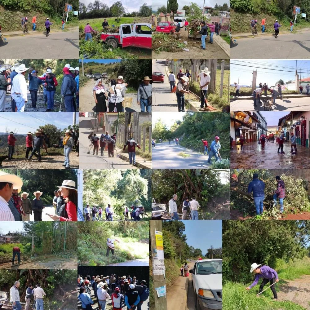 Zacatlán, primer municipio en cumplir con faenas comunitarias