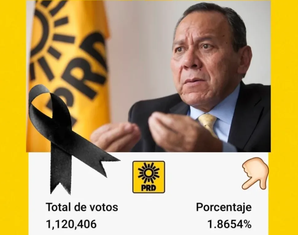 PRD en Puebla busca sobrevivir como partido político local tras su liquidación nacional