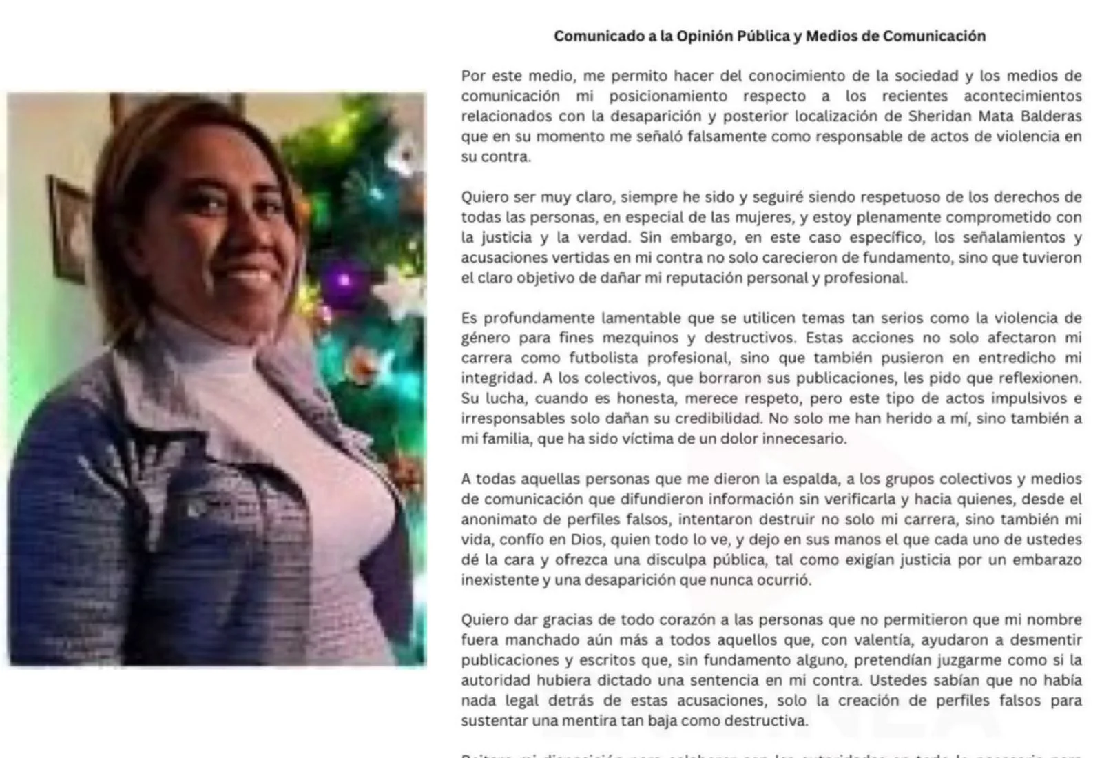 Lo acusaron de violentar a Sheridan y hoy pide una disculpa