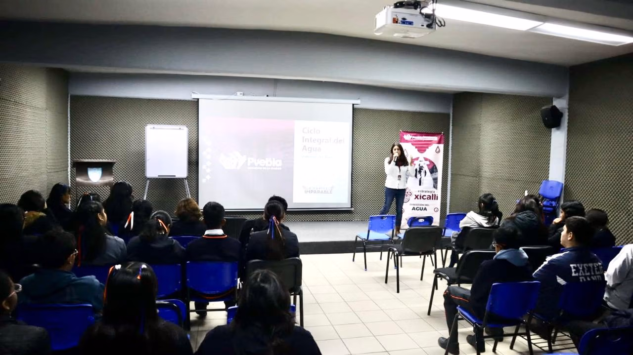 Fomentan educación ambiental en estudiantes poblanos