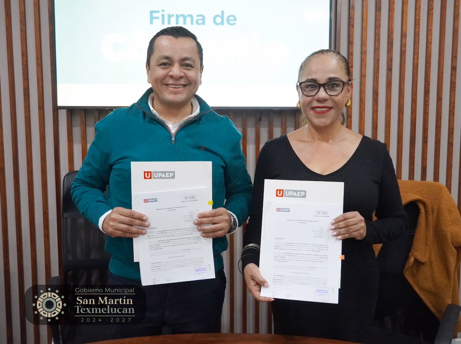 Gobierno de Texmelucan y UPAEP impulsan la educación con nuevo convenio