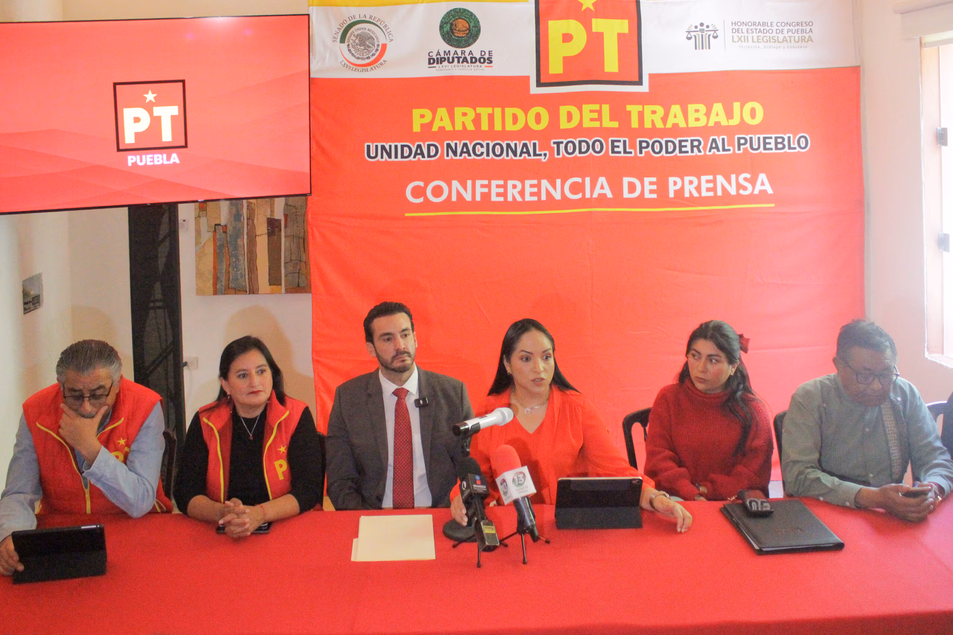 PT Puebla rompe esquemas: avala reelección en 2027 y lanza nuevos espacios digitales