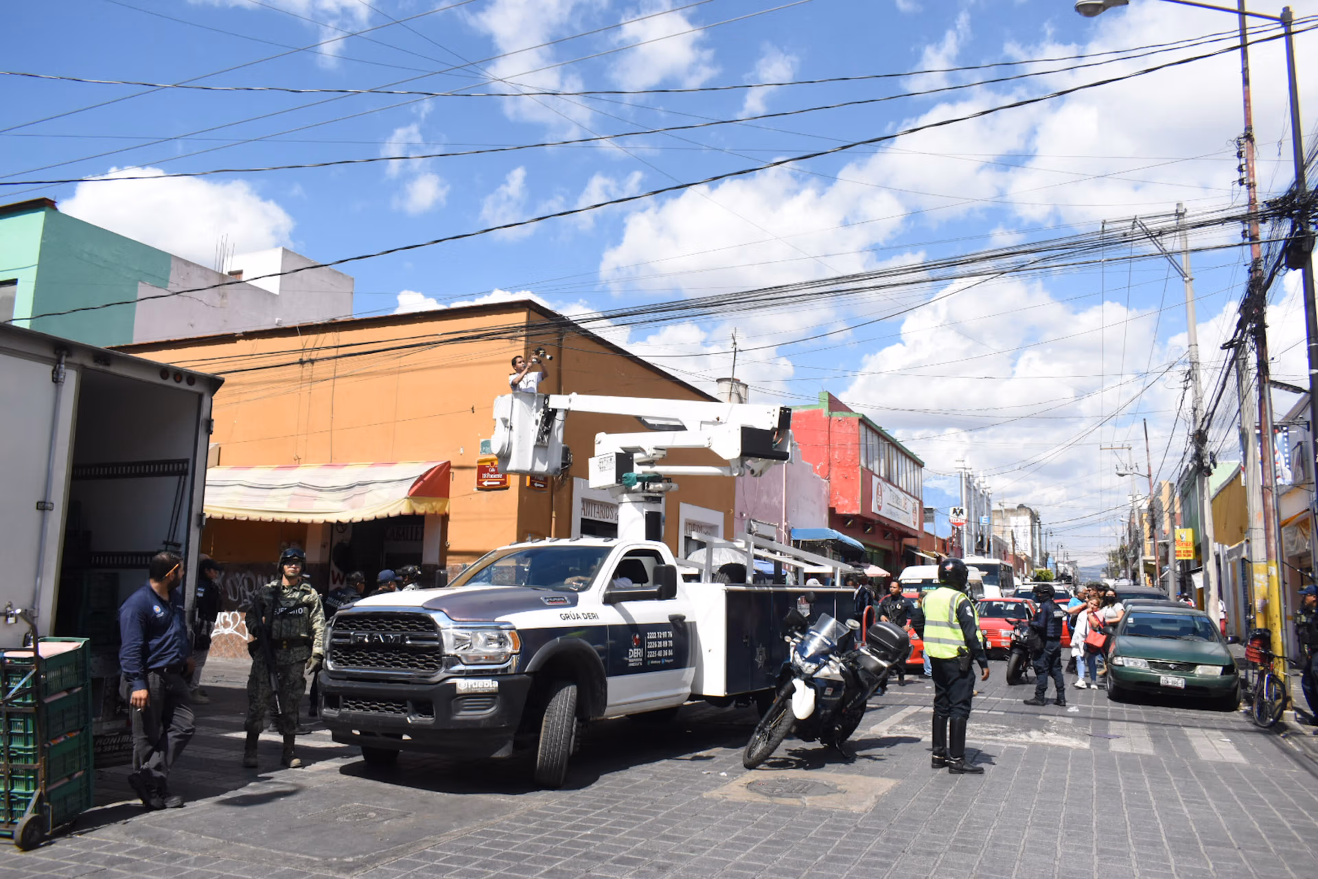 Desconectan 19 cámaras ligadas a delincuentes en el Centro Histórico