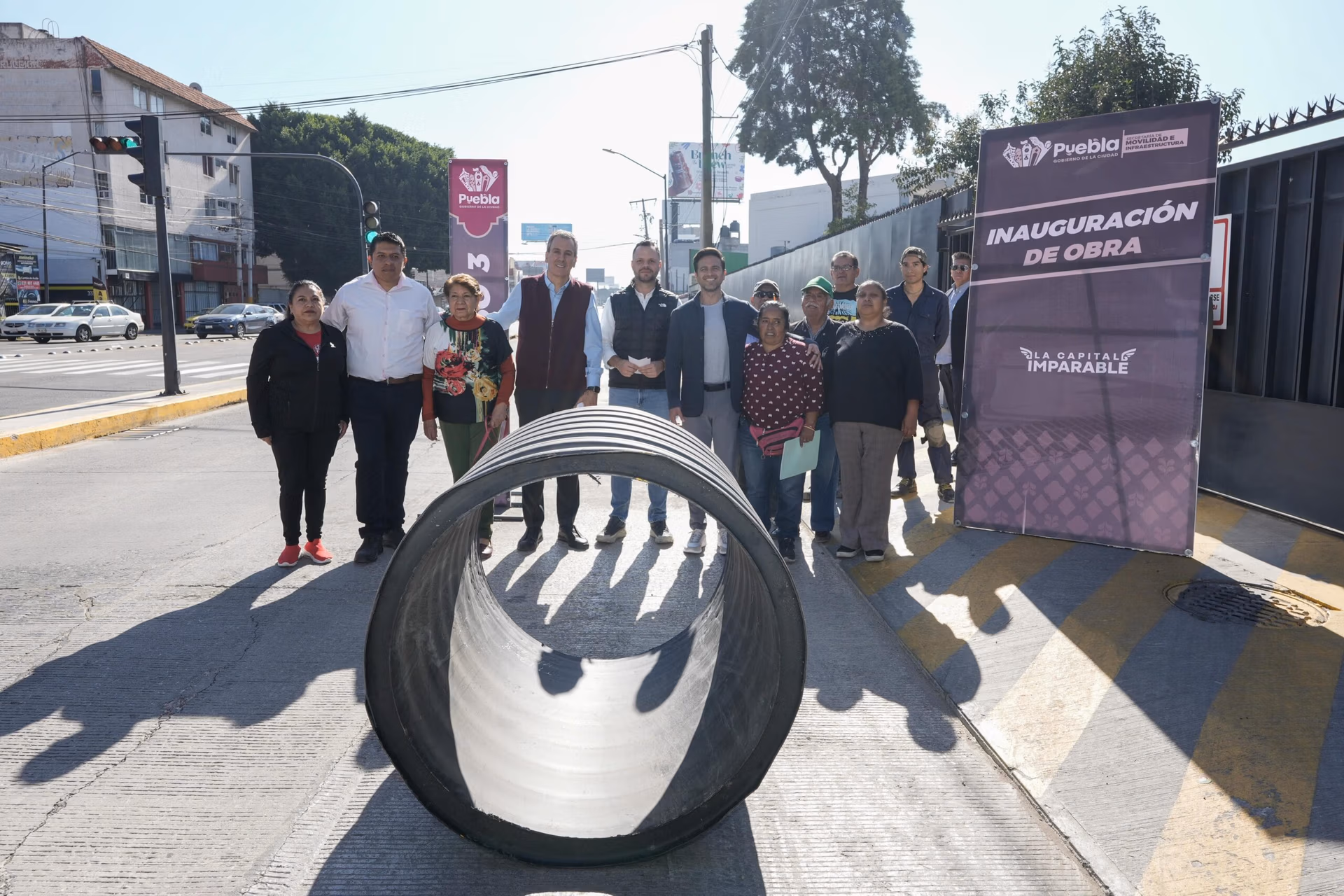 Pepe Chedraui entrega Red de Alcantarillado Pluvial en Santa Cruz Los Ángeles