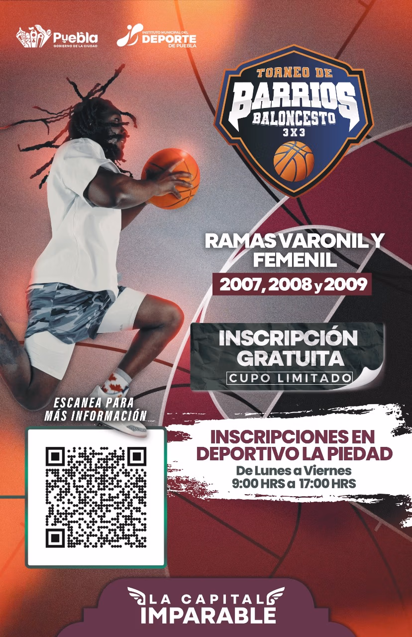 IMDP convoca al Torneo de Barrios de Baloncesto 3×3