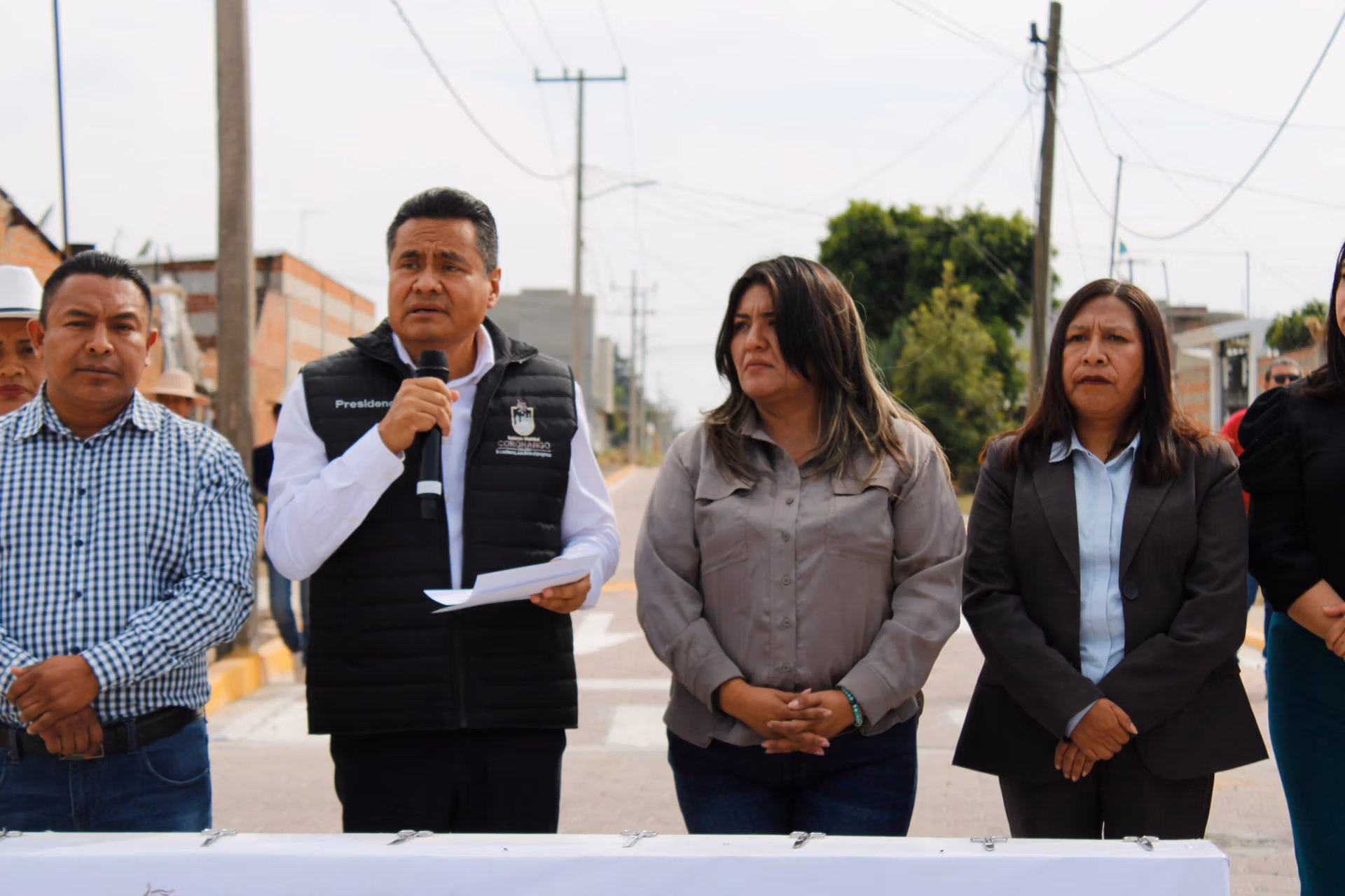 Inaugura Armando Aguirre obras por 4.2 millones de pesos