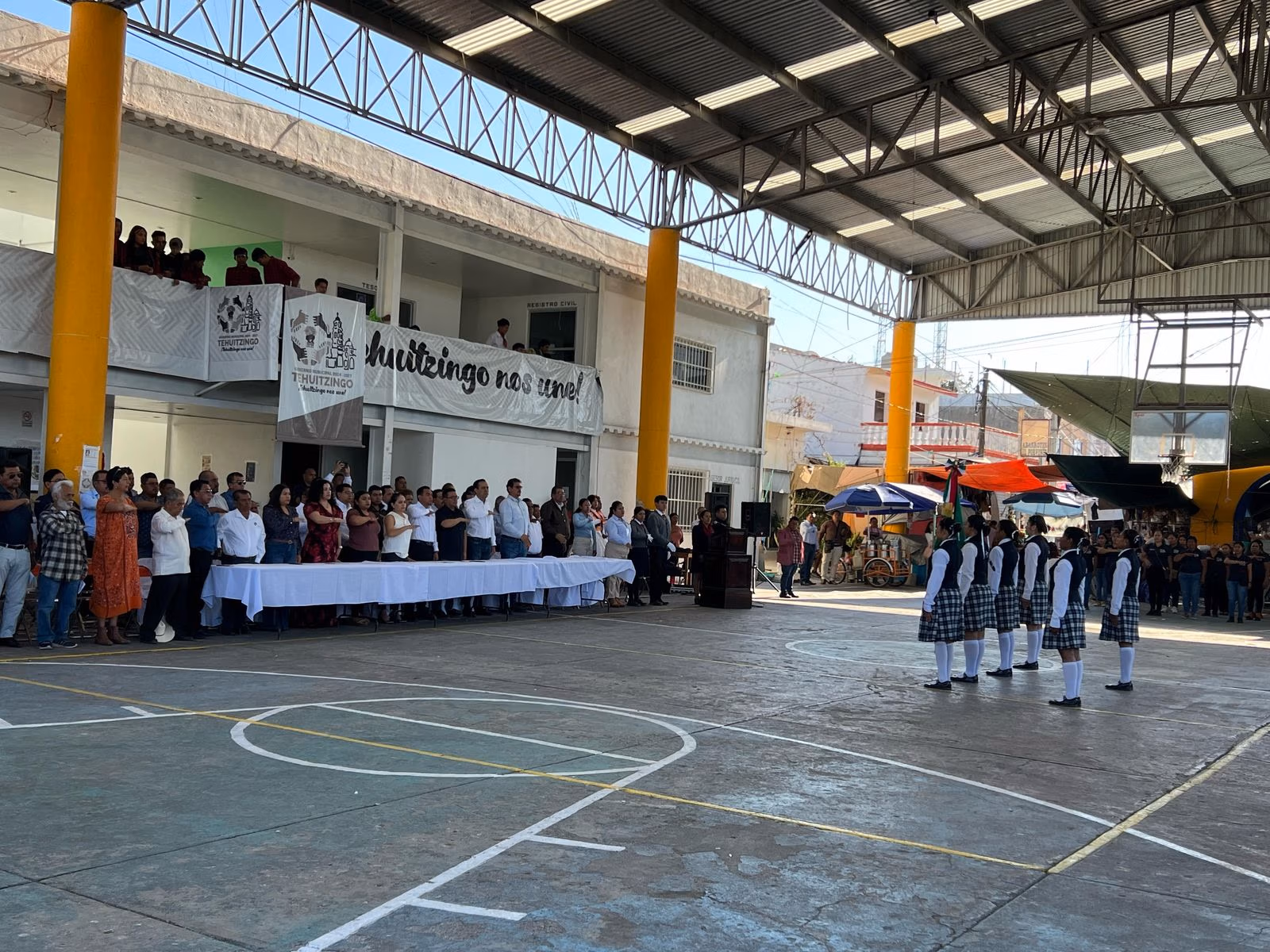 Lalo Castillo reconoce riqueza histórica de Tehuitzingo, durante la conmemoración del 116 Aniversario de la Gesta Heroica de 1909