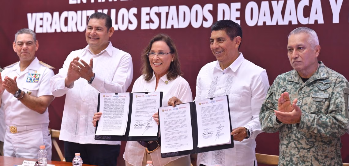 El Gobernador de Puebla, Alejandro Armenta Mier, fortalece la seguridad regional con nuevos convenios