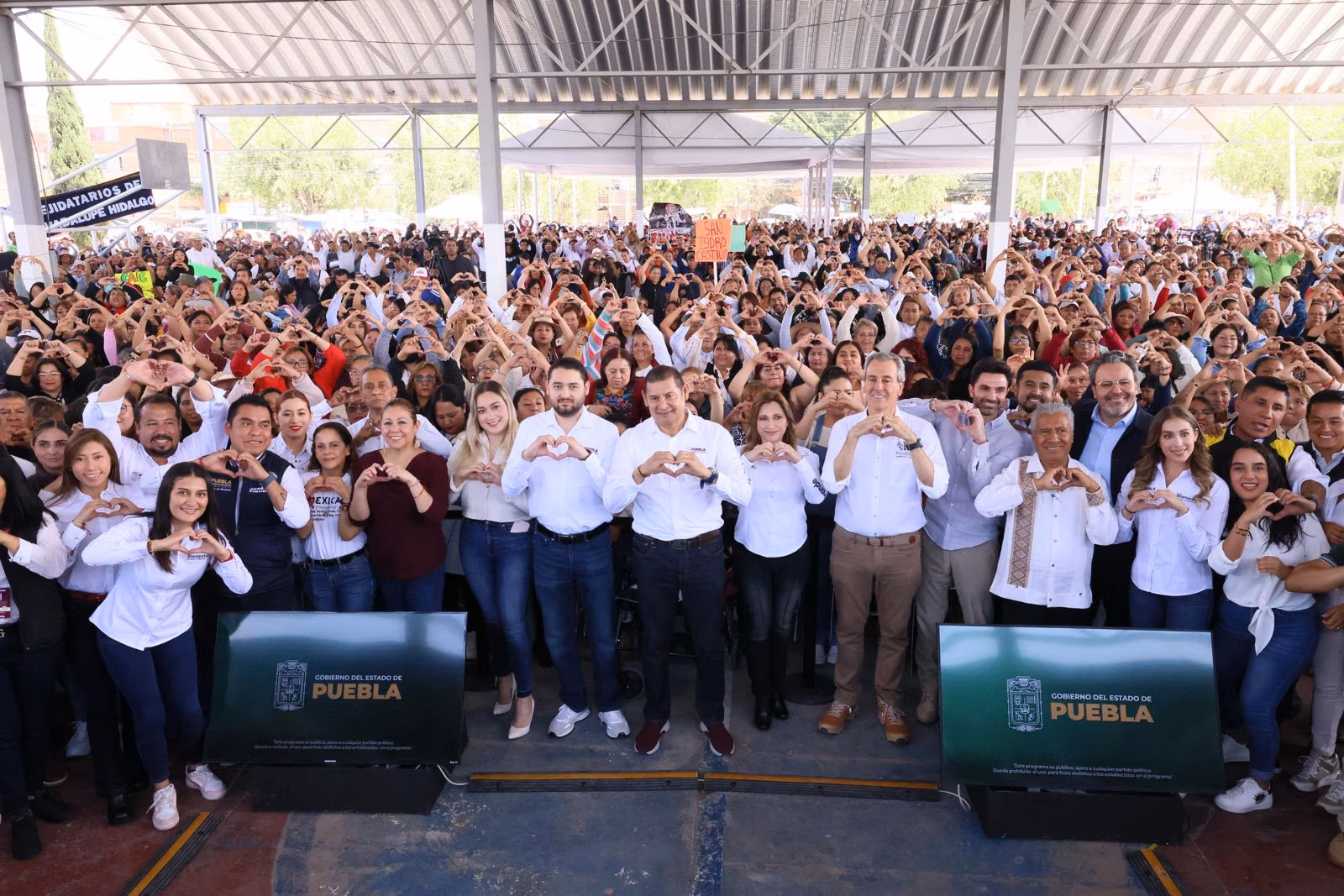 100 días de gobierno, inversión y justicia para las familias poblanas