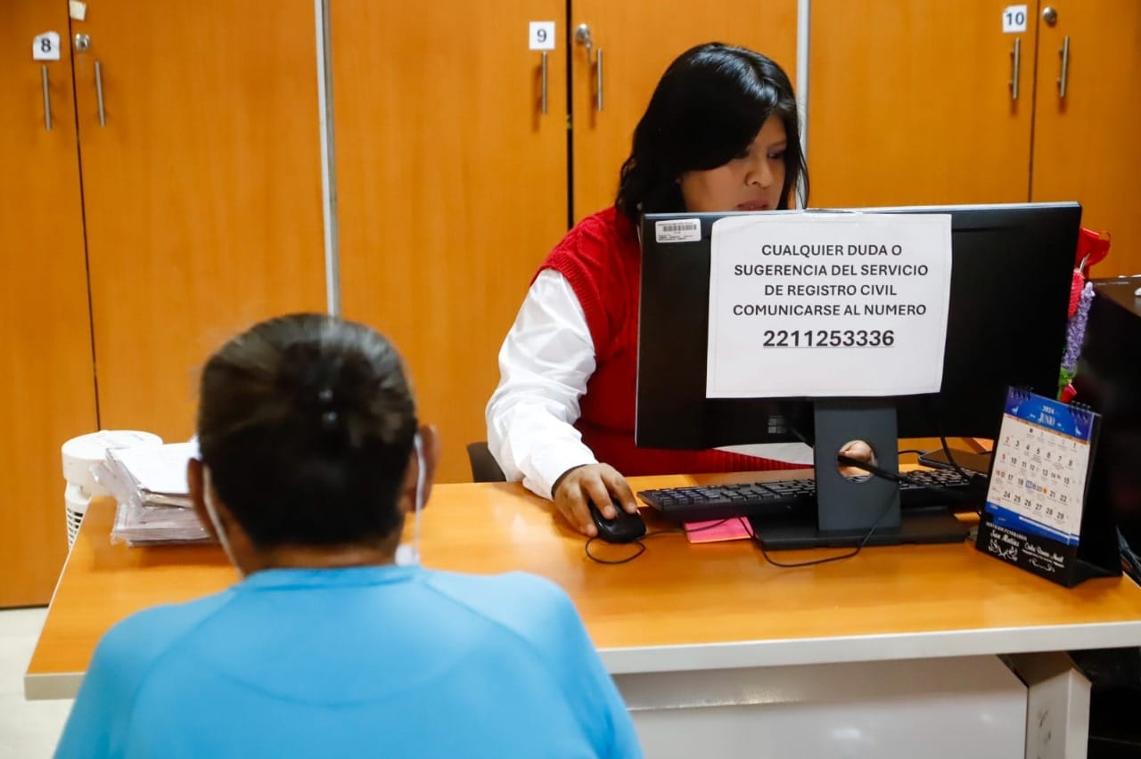 «Una atención como nunca antes»: reconocen usuarios del Registro Civil de Cholula