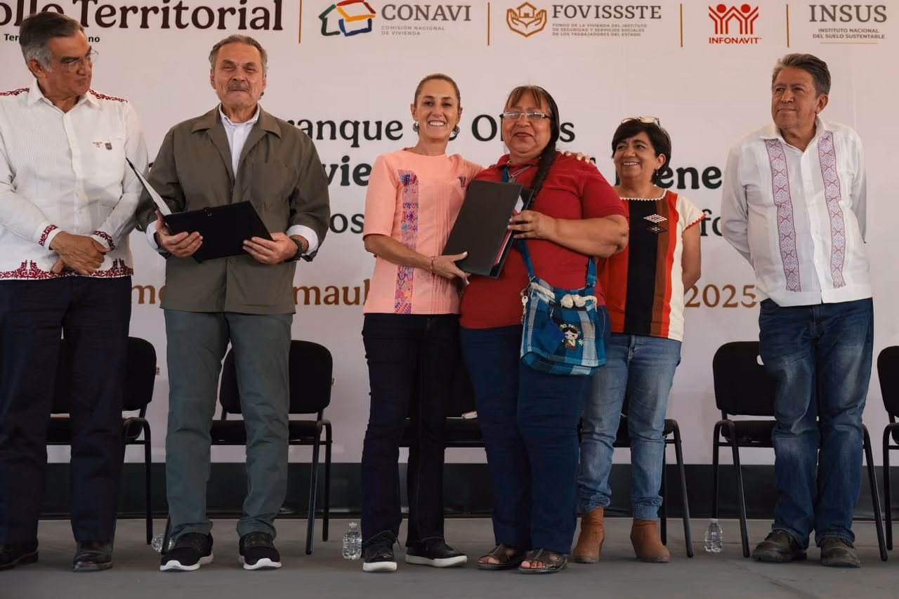 Claudia Sheinbaum arranca programa de vivienda: “la casa propia es un derecho, no un privilegio”