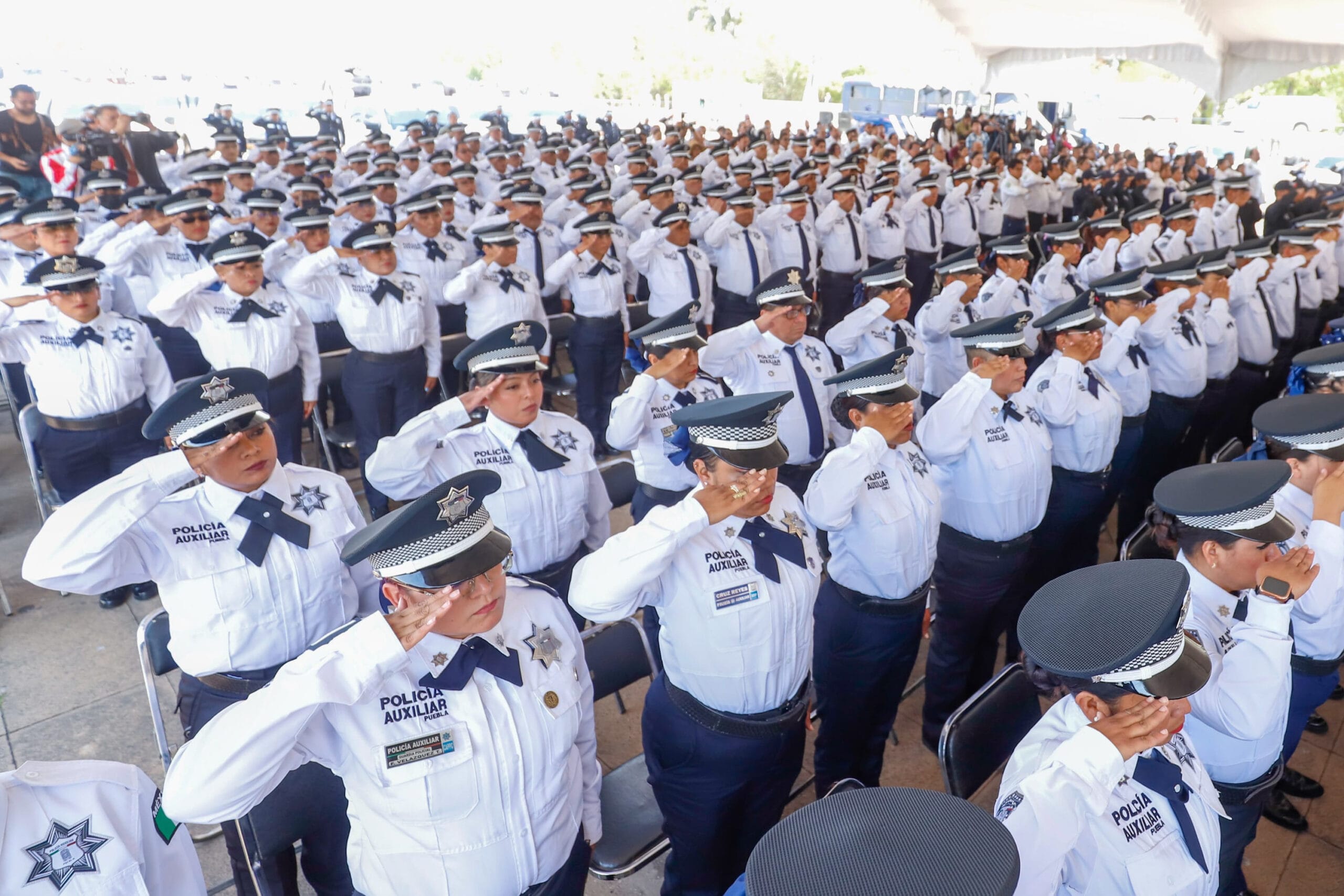 Refuerzan seguridad en la Feria de Puebla: más de mil elementos desplegados