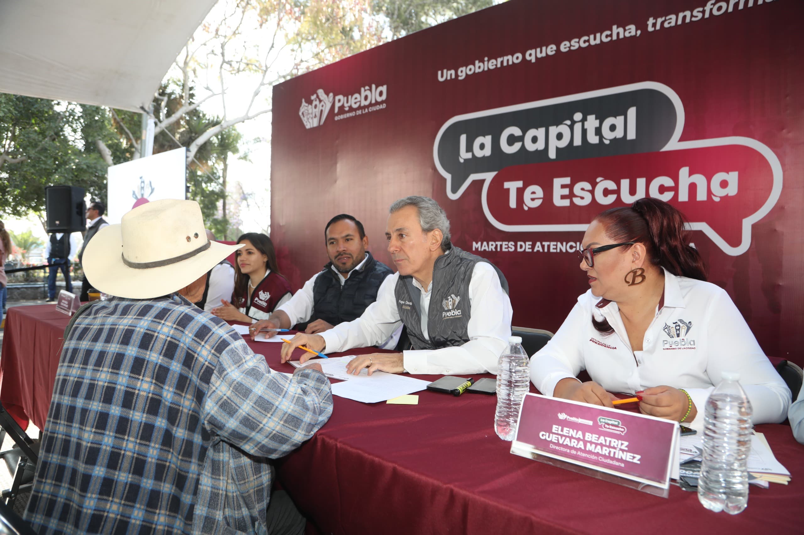 Pepe Chedraui escucha y resuelve en Totimehuacán