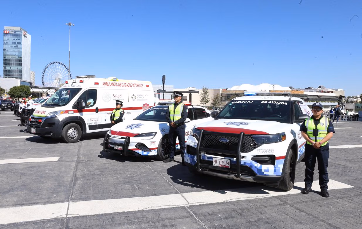 Arranca operativo “Vacaciones Seguras 2025”; garantizarán tranquilidad a visitantes y familias poblanas