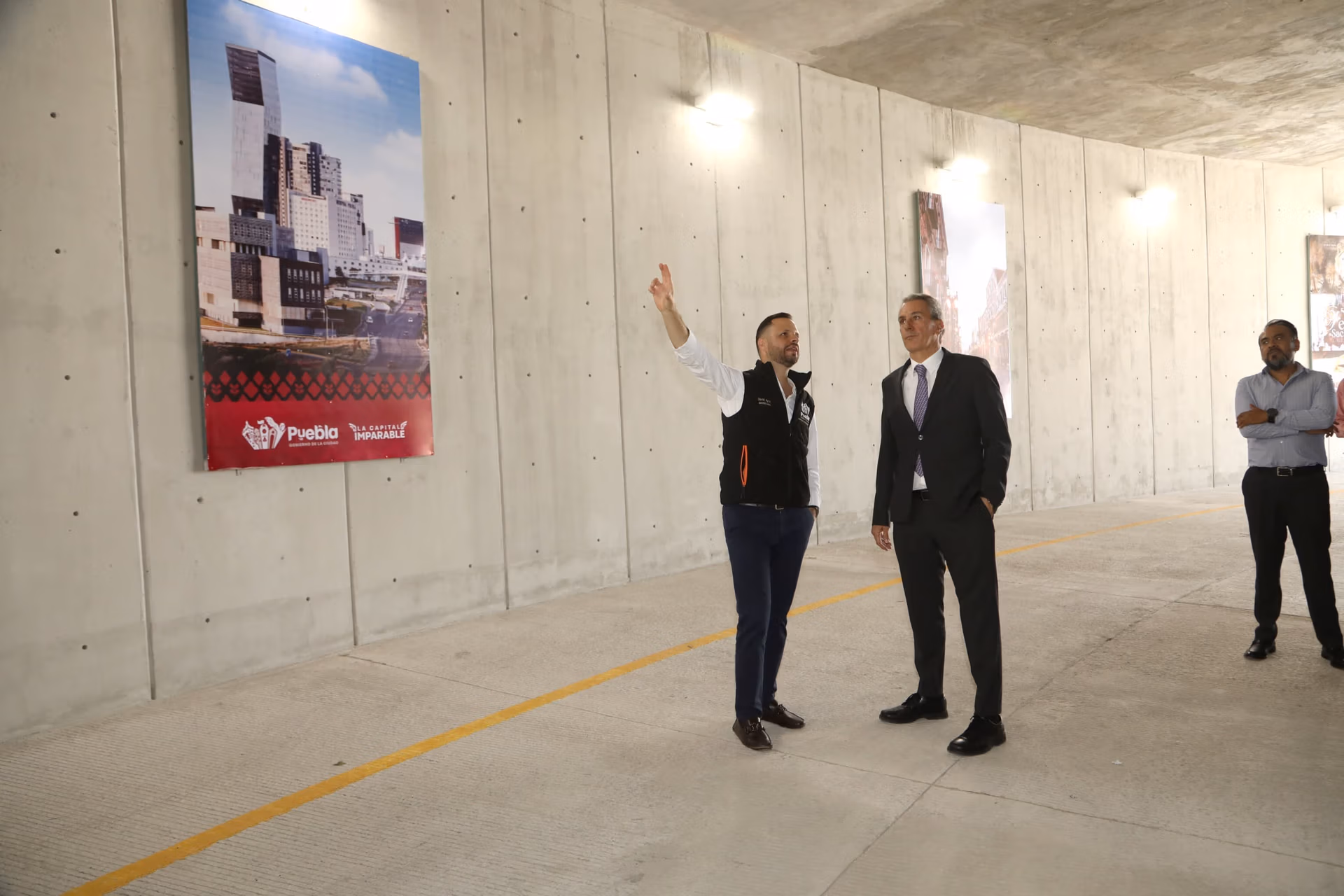 Supervisa Pepe Chedraui obras de modernización vial en avenida Osa Mayor