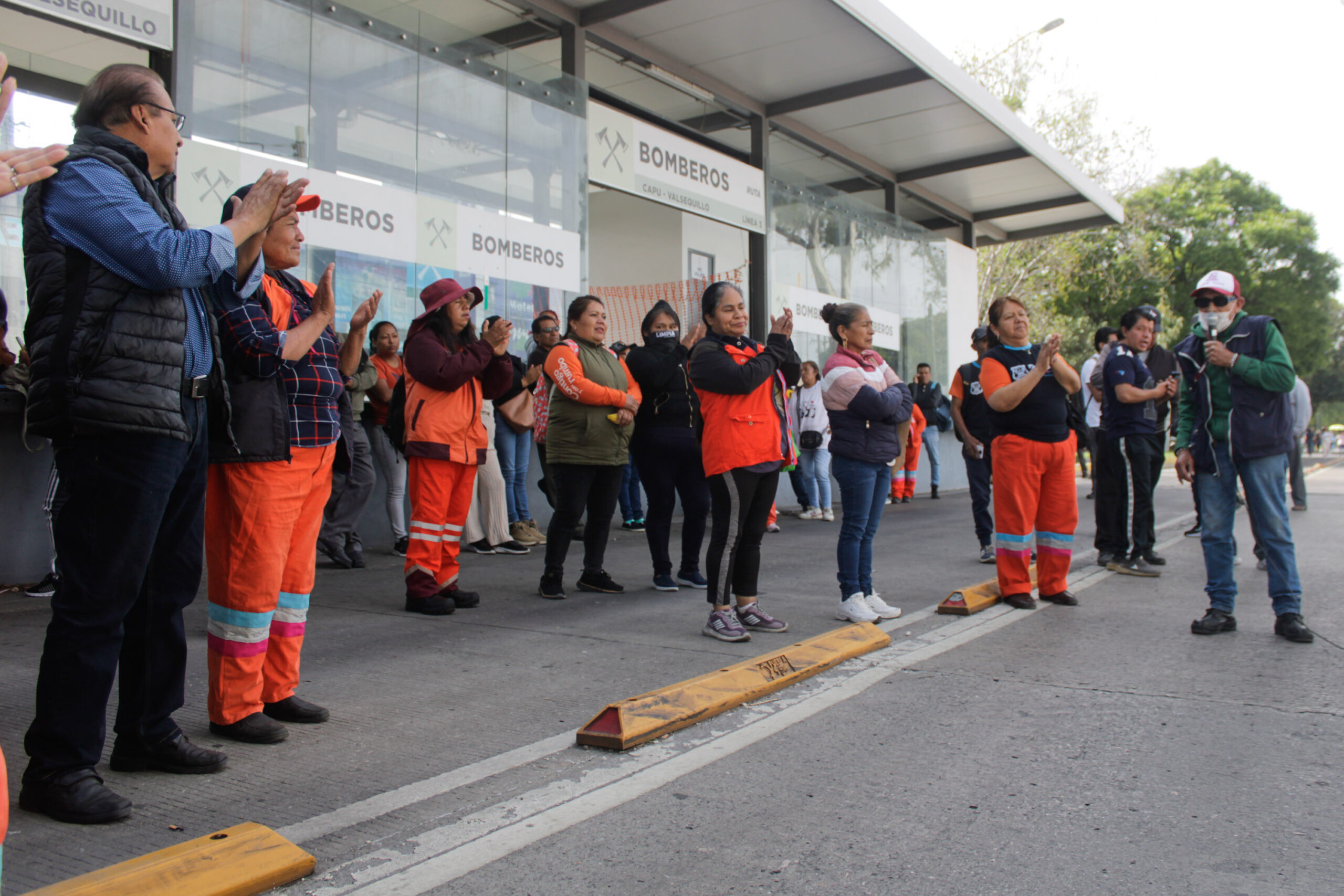 Postura del Organismo Operador del Servicio de Limpia ante manifestación sindical