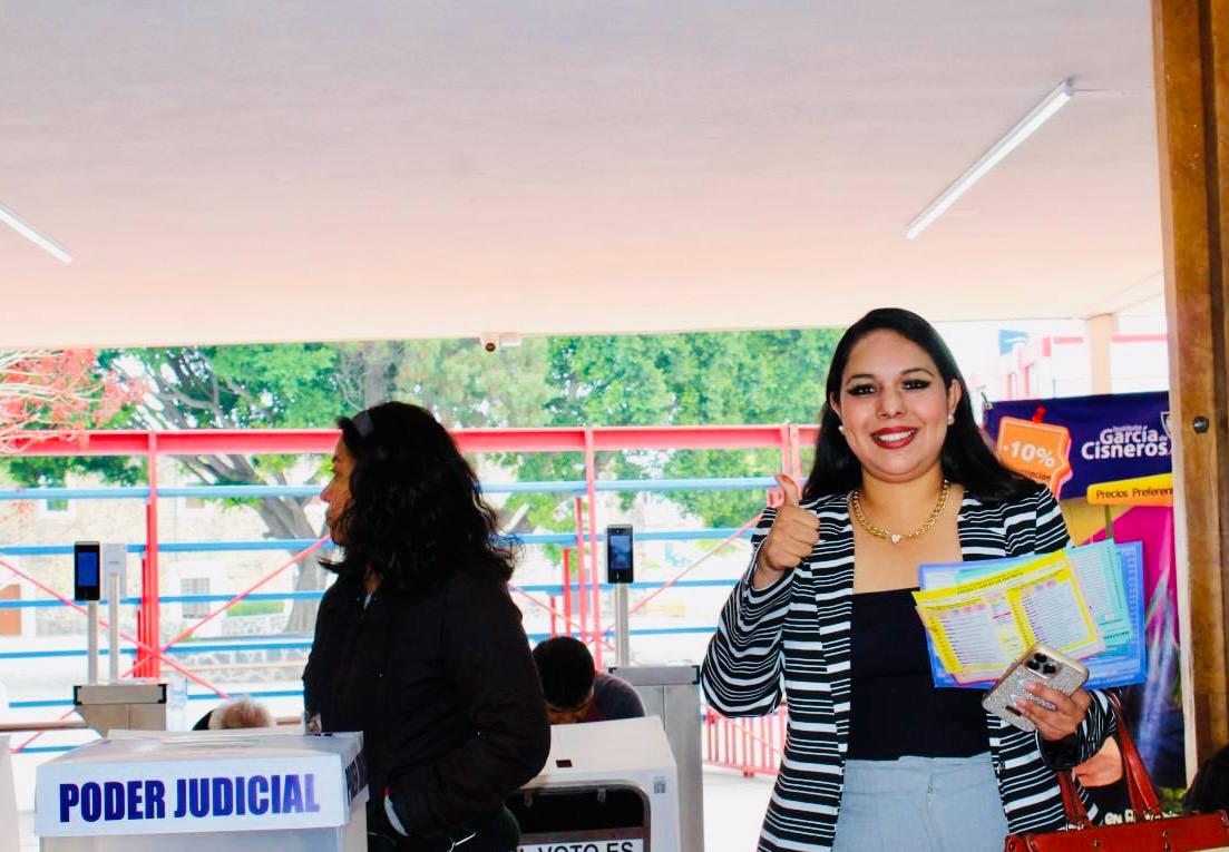 Tonantzin Fernández llama a la participación ciudadana en histórica elección del Poder Judicial