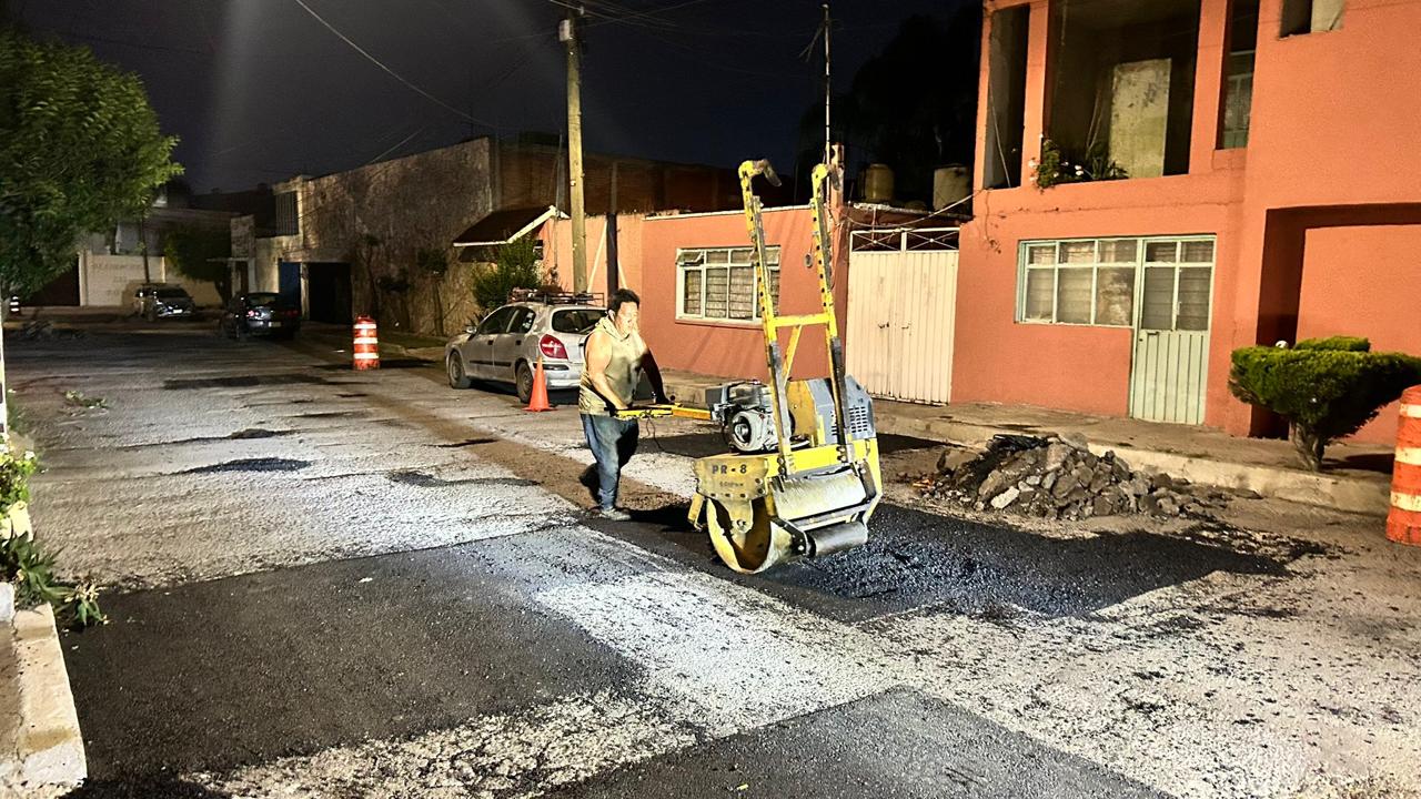 Campaña Capitalina “Bacheando Puebla” fortalece la infraestructura vial de la capital