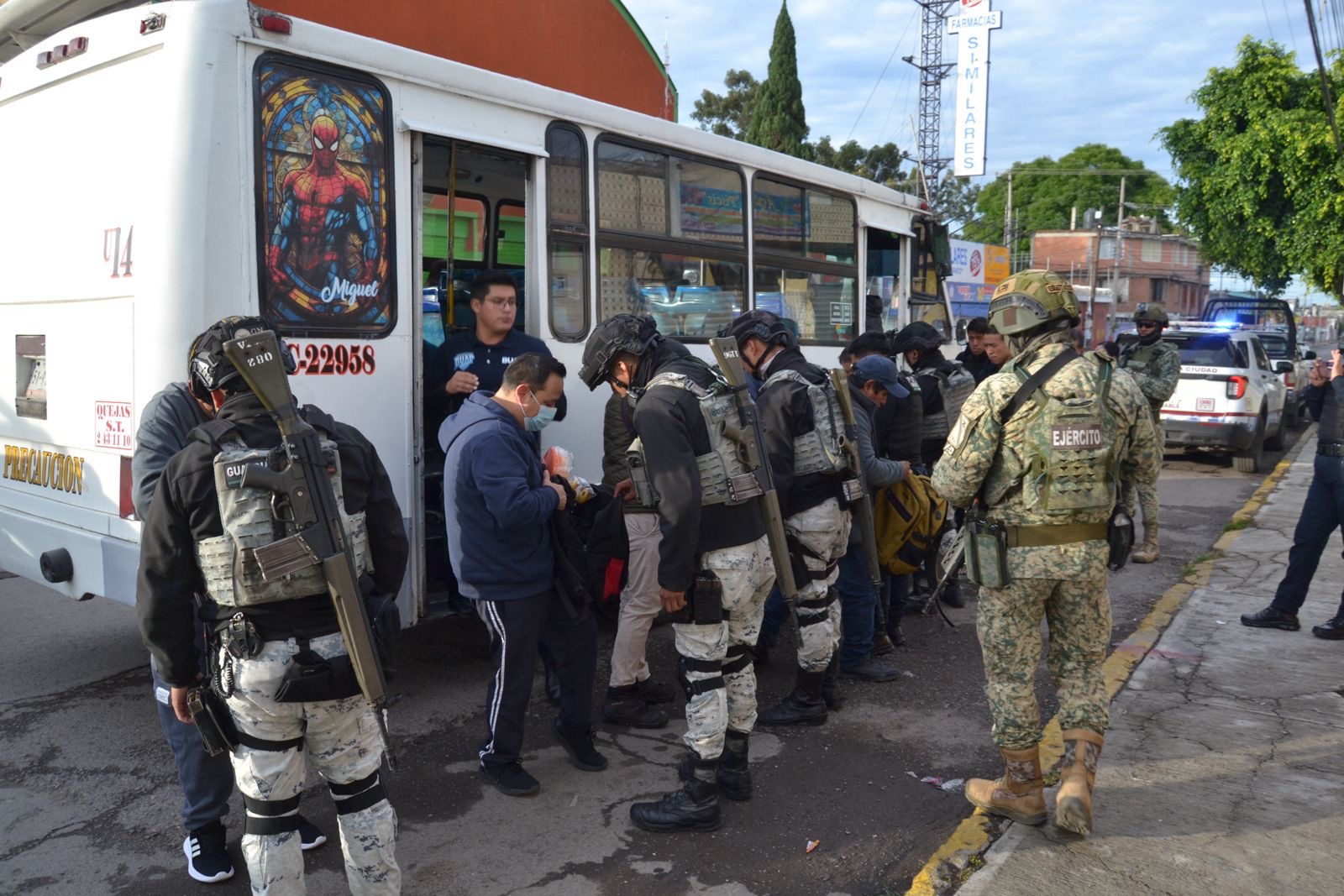 Refuerza Gobierno de Puebla seguridad en transporte y colonias prioritarias