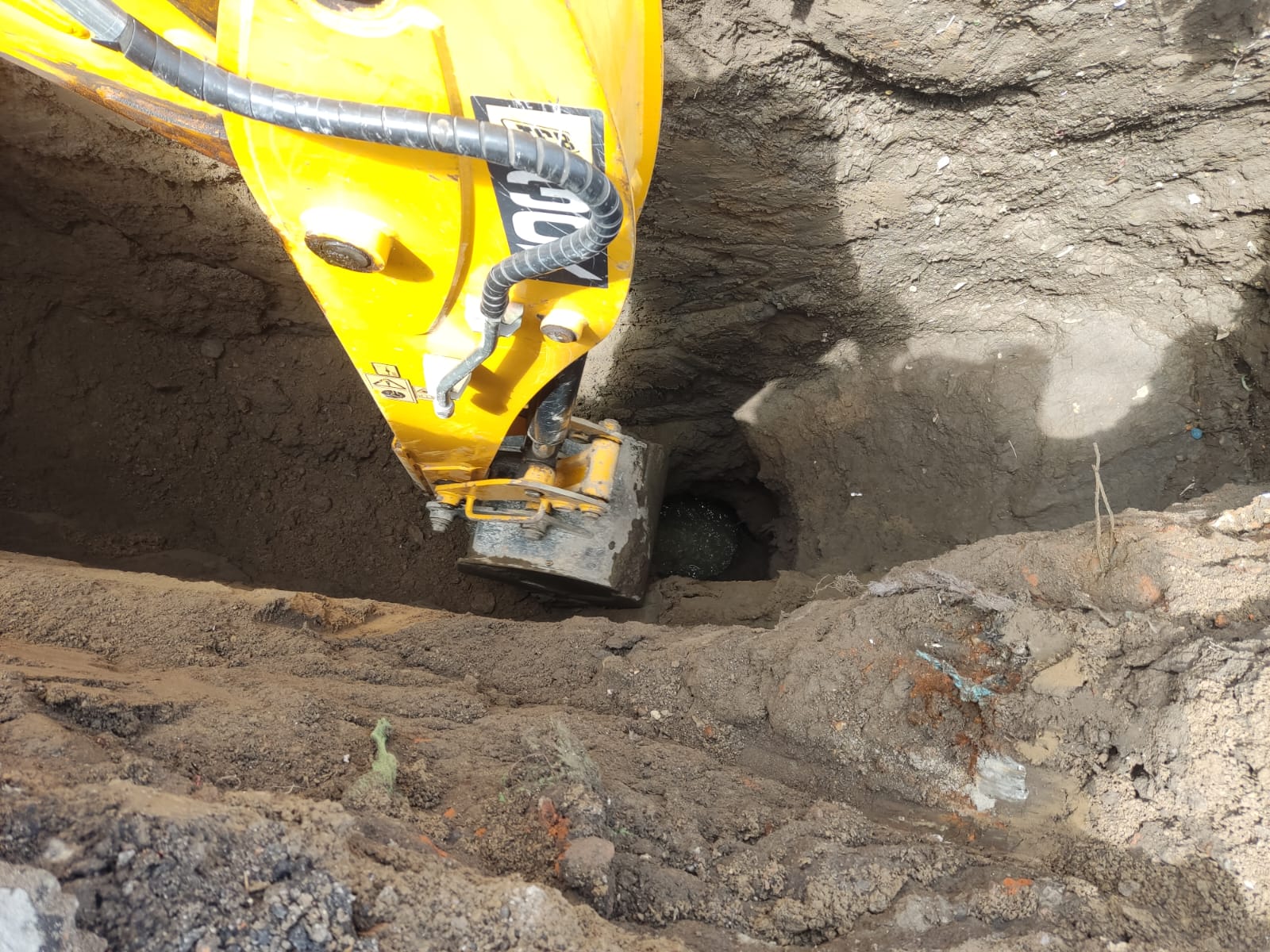 Detectan posible socavón en San Pedro Cholula; interviene Sosapach
