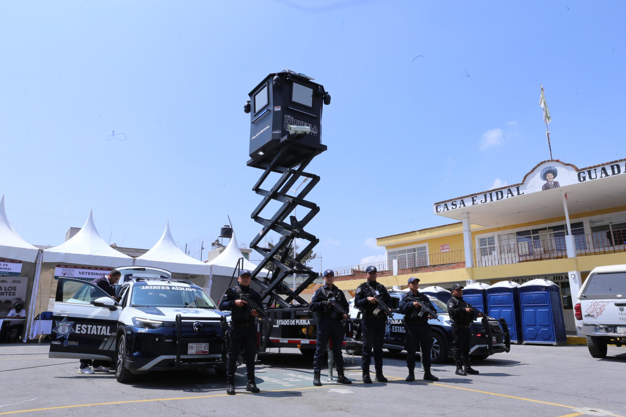 Feria de Paz refuerza seguridad comunitaria en Guadalupe Hidalgo