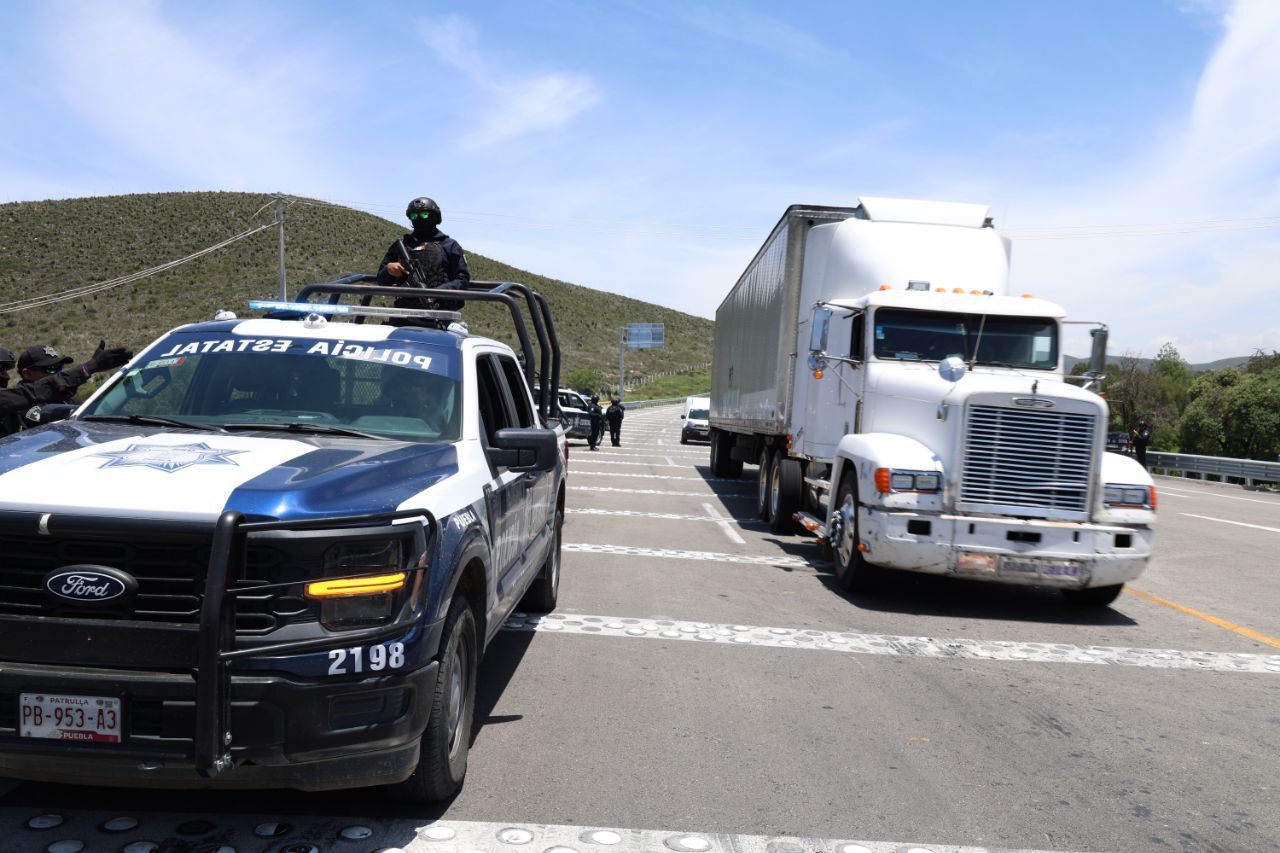 Puebla se suma a la estrategia federal “Cero Robos” para reforzar seguridad en carreteras