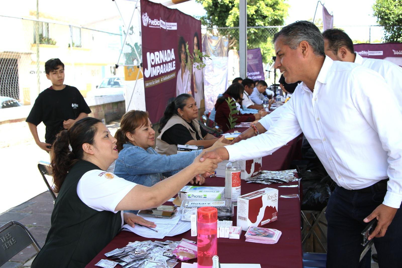 Más de 10 mil atenciones en Jornadas Imparables de Puebla