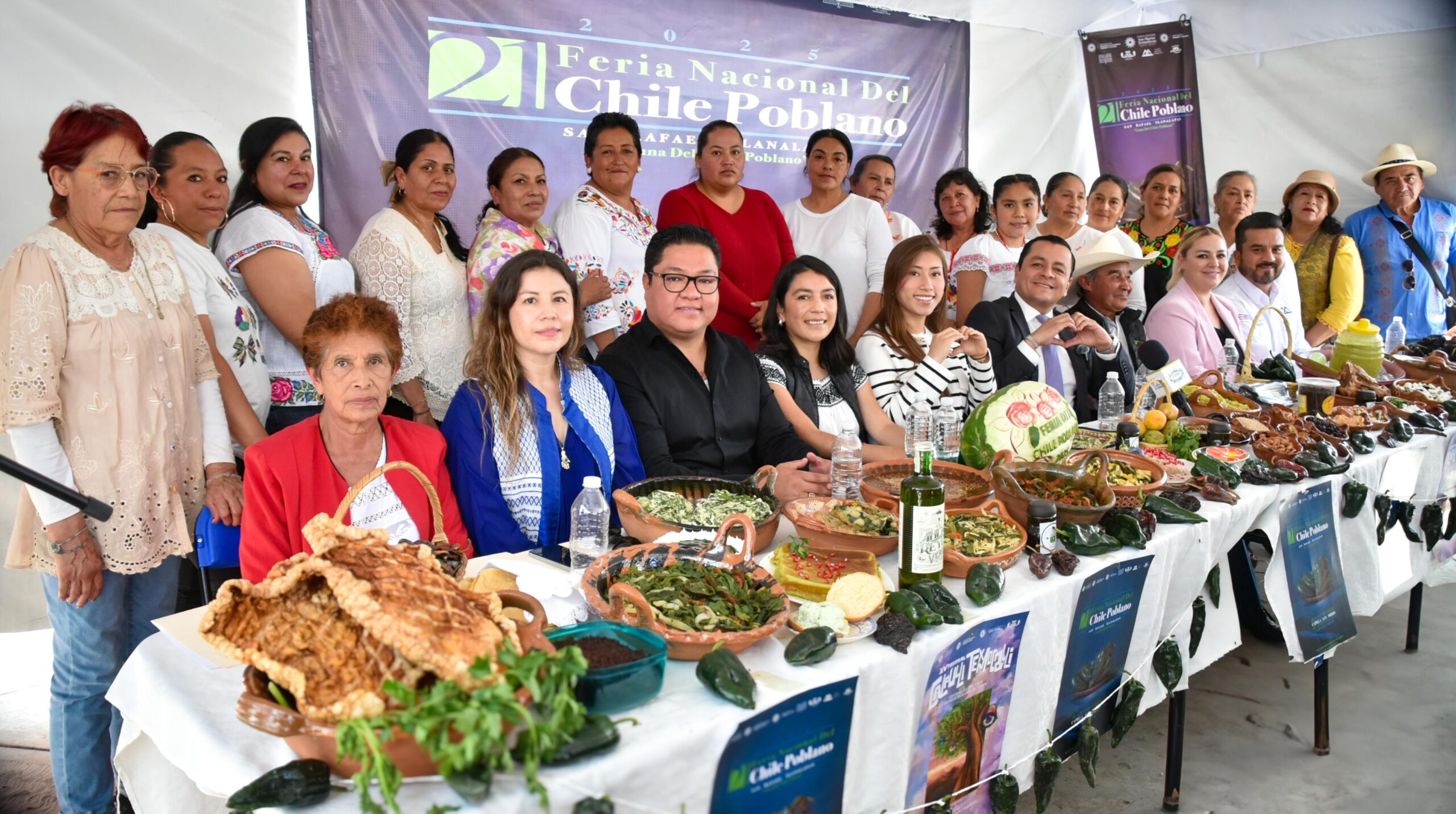 San Rafael Tlanalapan te espera en la 21ª Feria Nacional del Chile Poblano