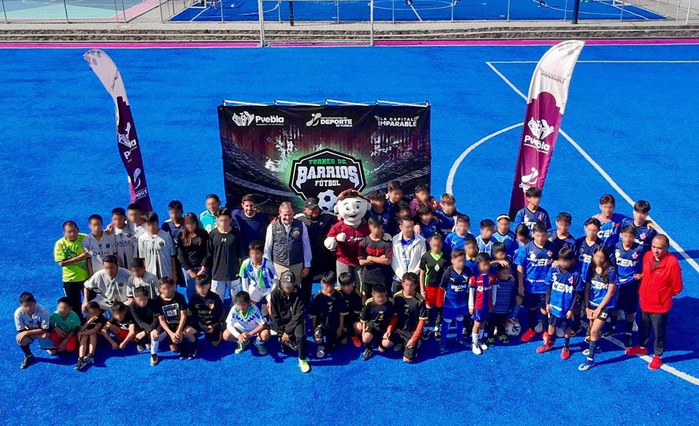 Inaugura el IMDP el Torneo de Barrios de Futbol 7 – 2025