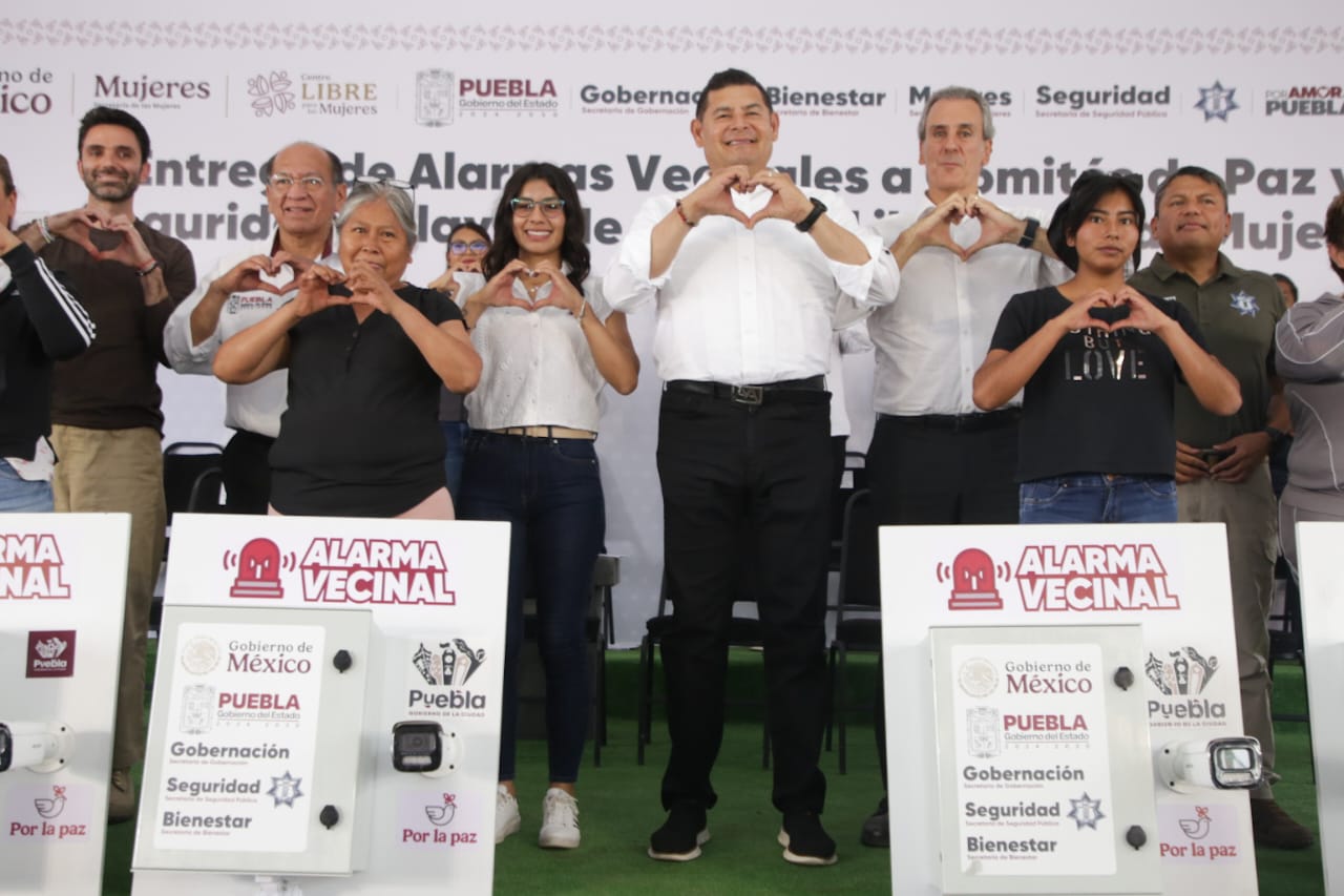 Alarmas Vecinales conectadas al C5i refuerzan seguridad en Puebla