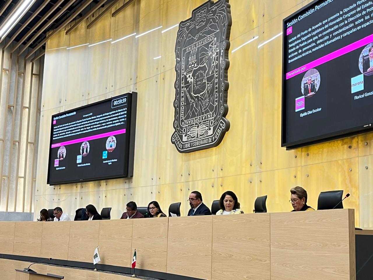 Avala Congreso exhorto para realizar operativos de vigilancia en planteles escolares