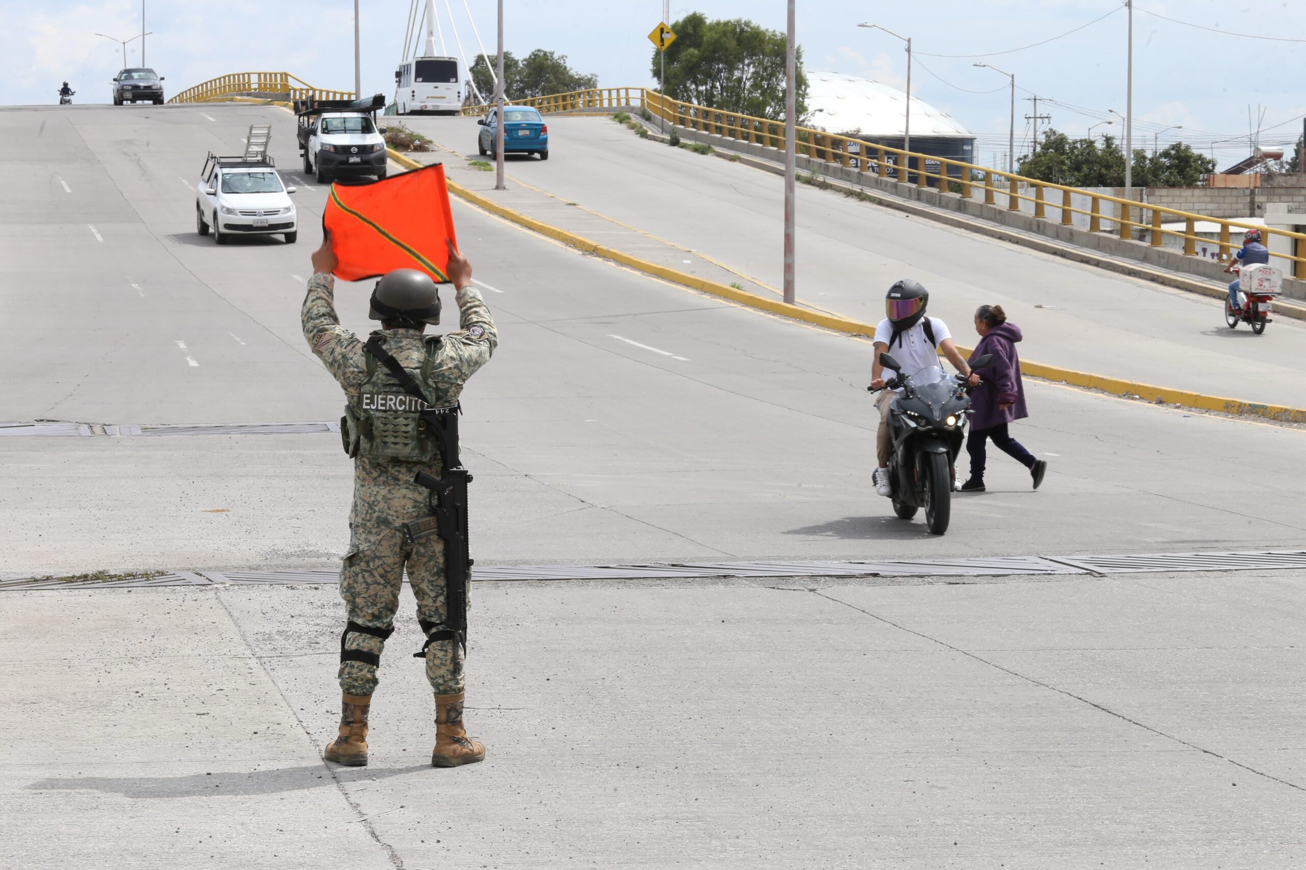 Gobierno de Puebla refuerza regulación del uso de motocicletas con el operativo ROMA